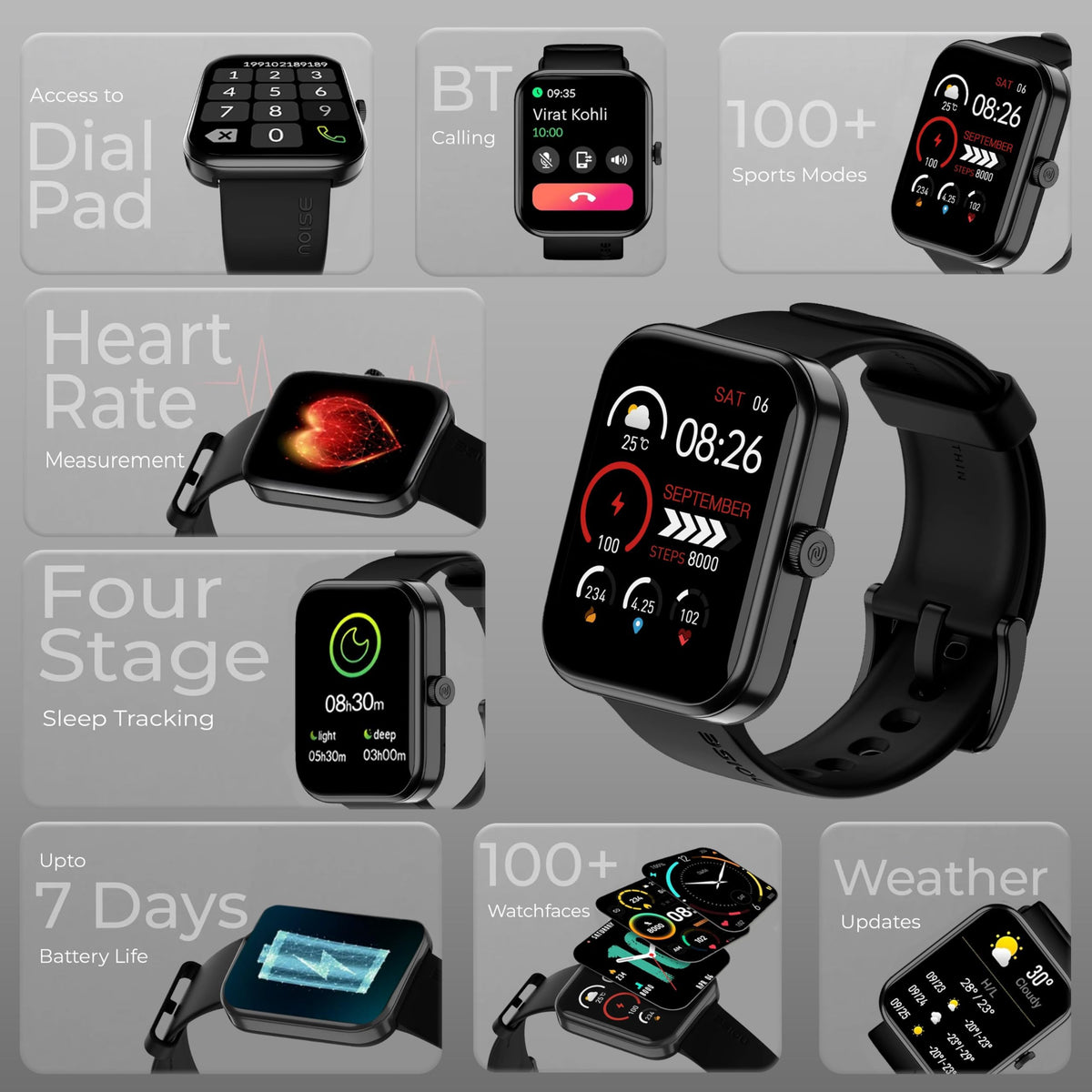 Personalized Wallet Smart Watch Earbuds & Tumbler Gift Hamper