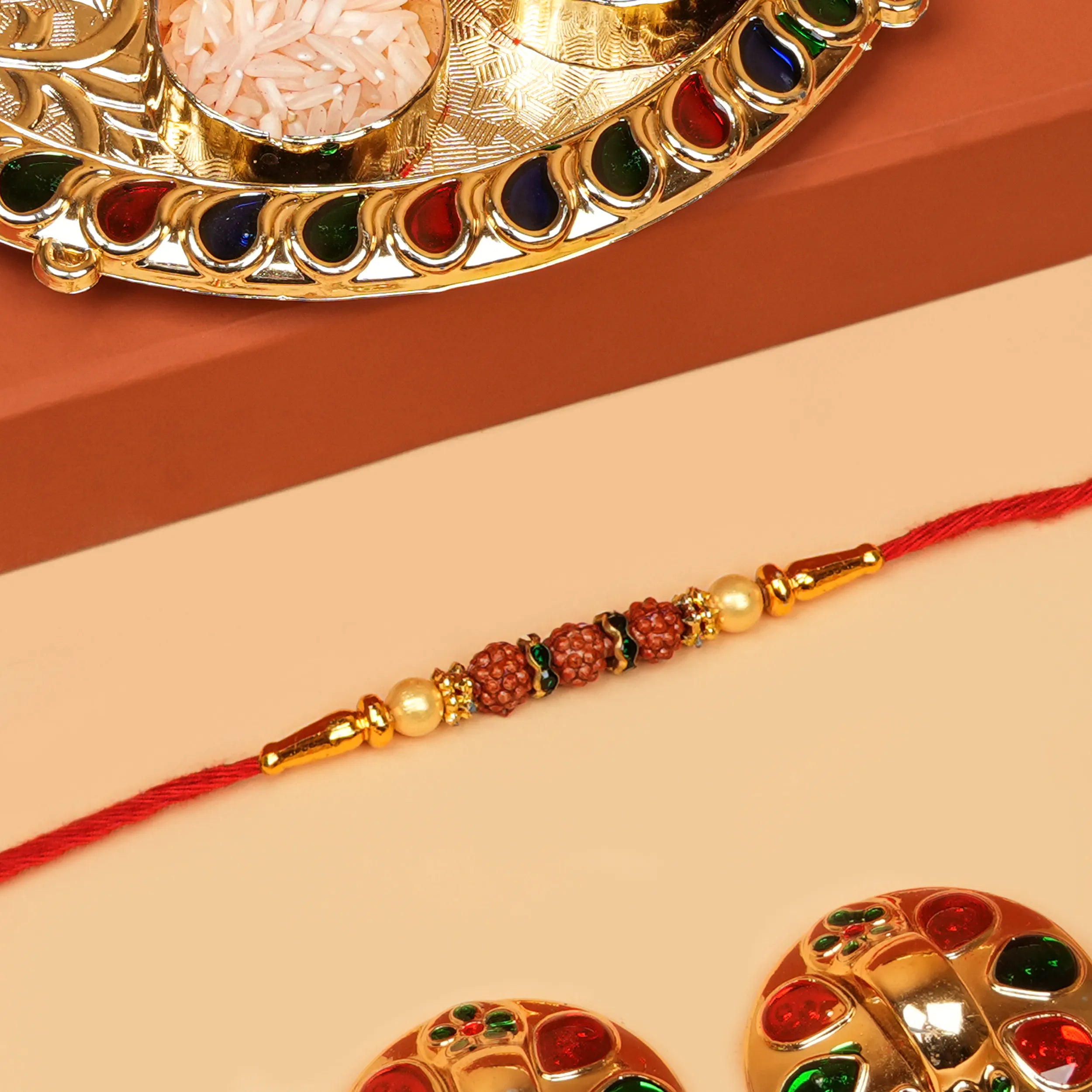 Handcrafted Divya Rudra Bandhan Rakhi