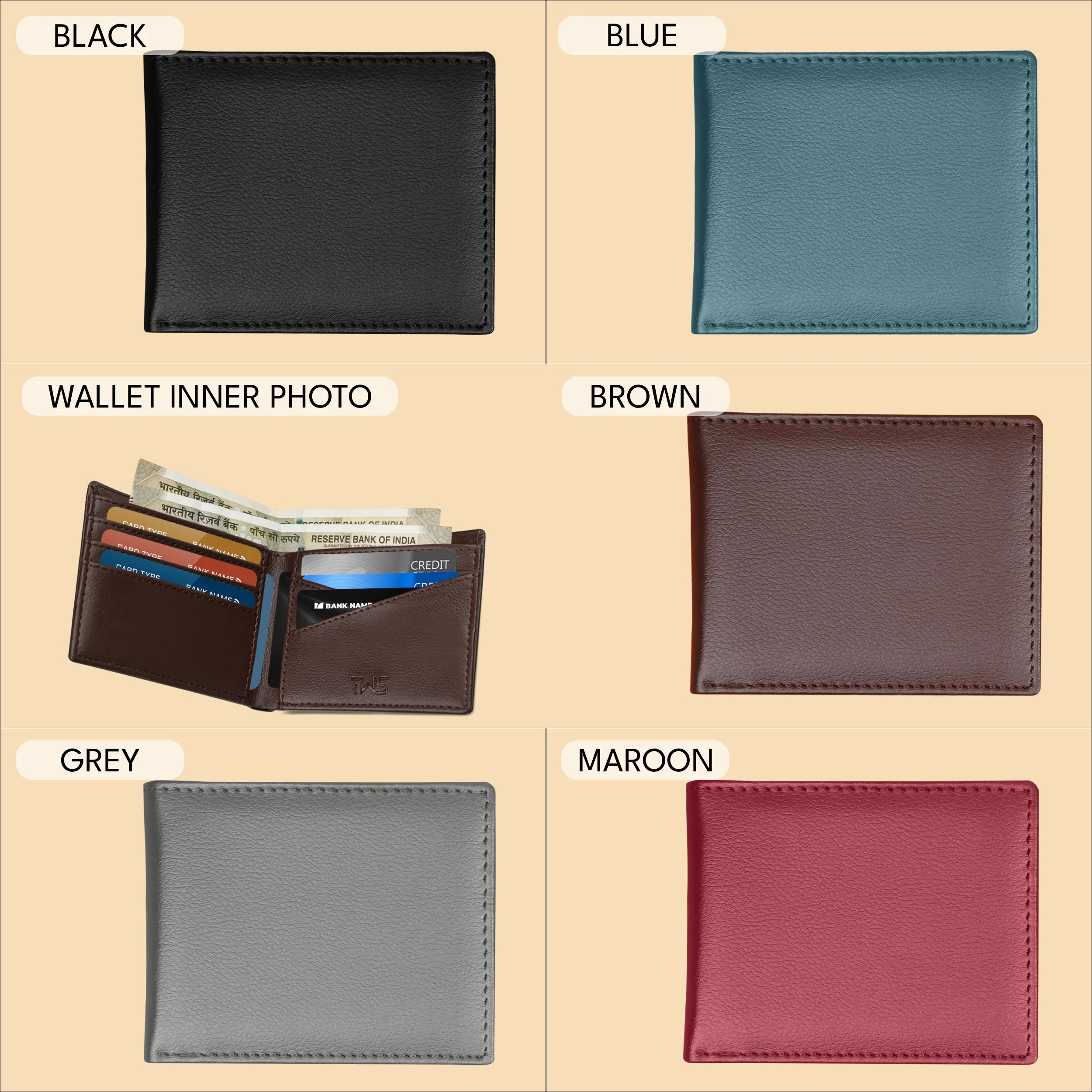 Leather Wallet & Bracelet Rakhi Hamper