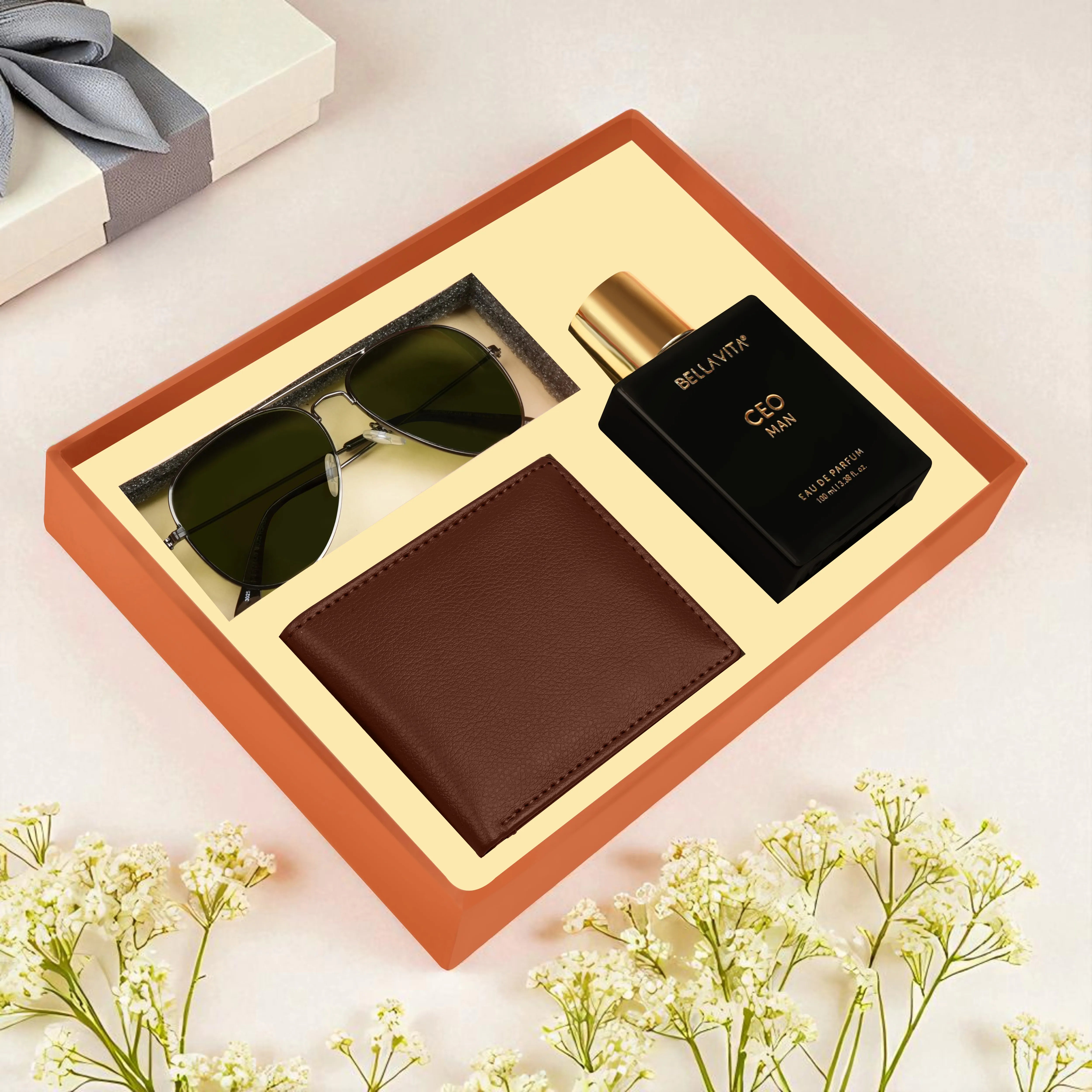 Wallet Sunglasses And Perfume Gift Hamper