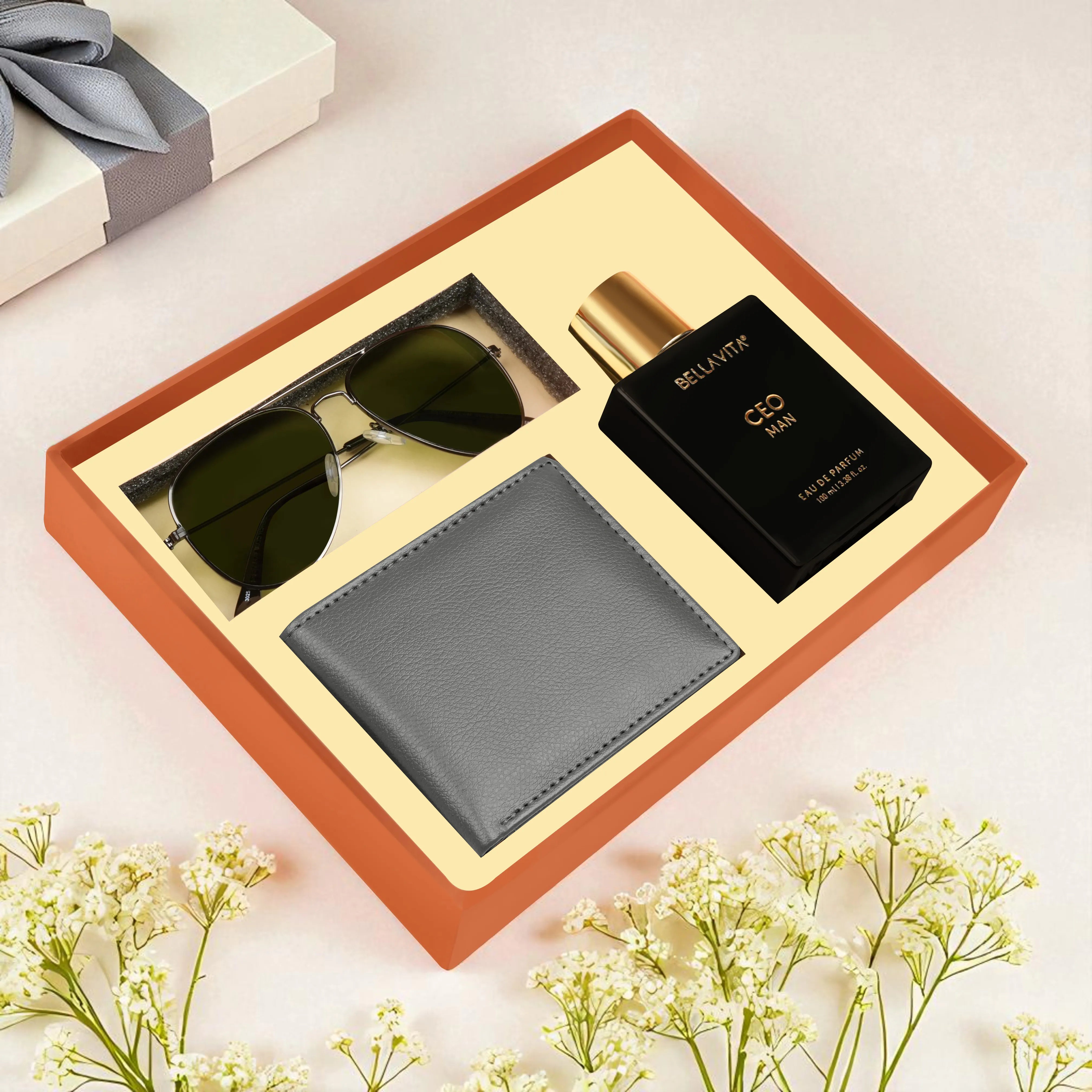 Wallet Sunglasses And Perfume Gift Hamper