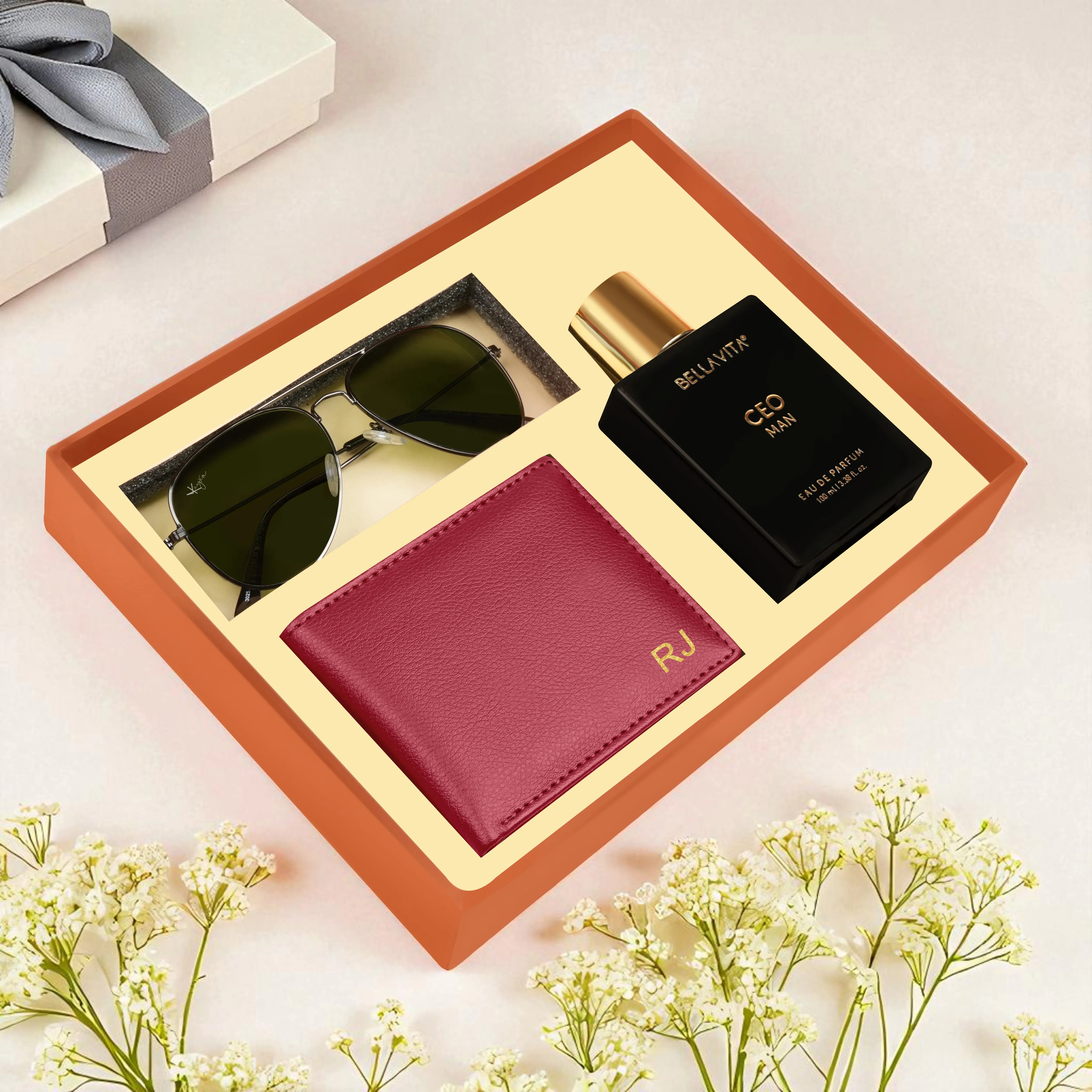 Wallet Sunglasses And Perfume Gift Hamper