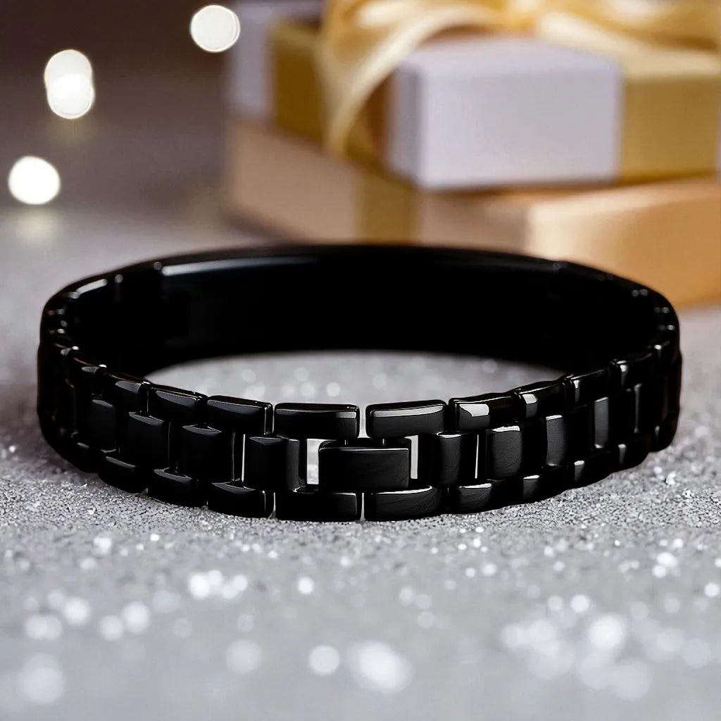 Personalized Wrist Mark Metal Bracelet For Men