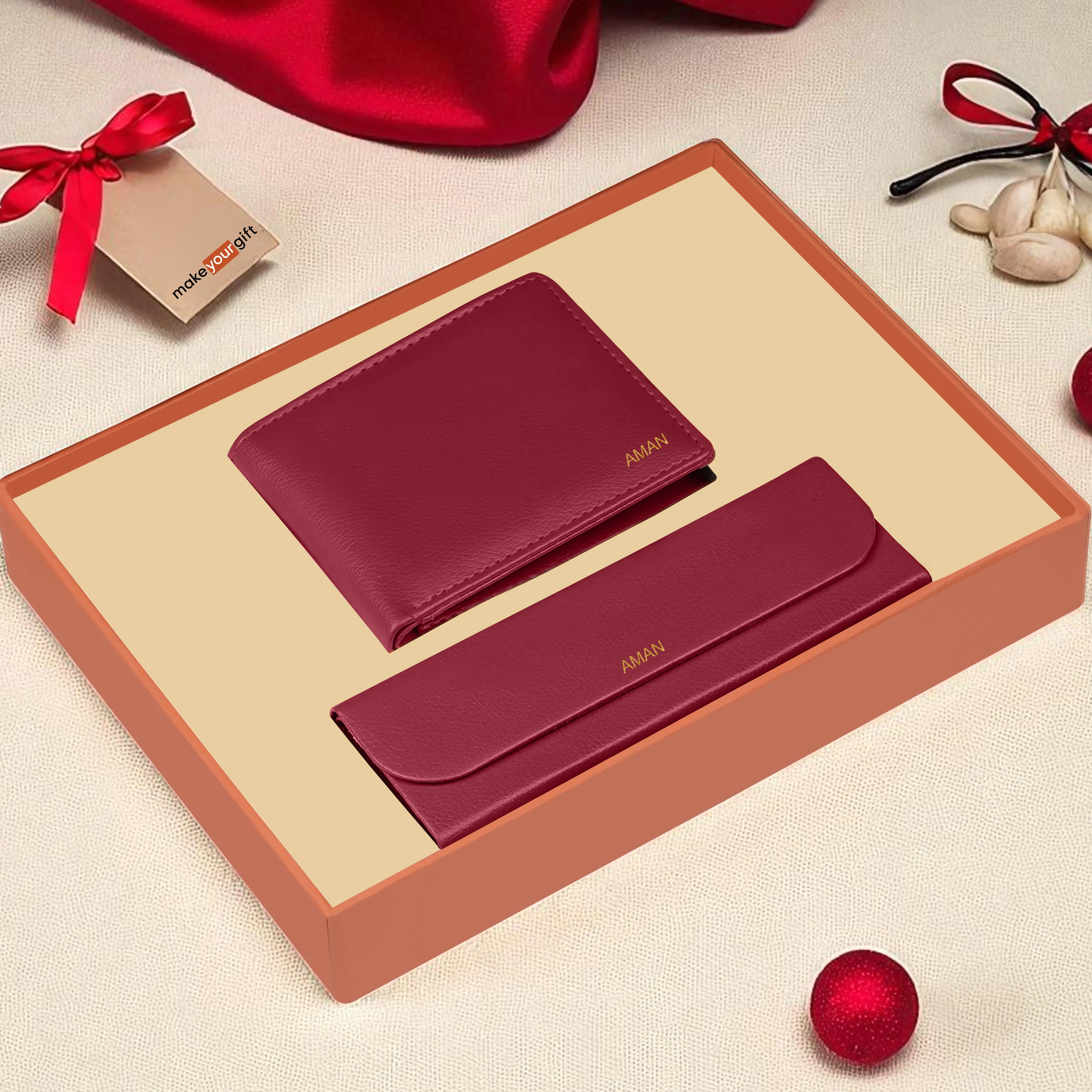 Wallet & Eyewear Case Combo