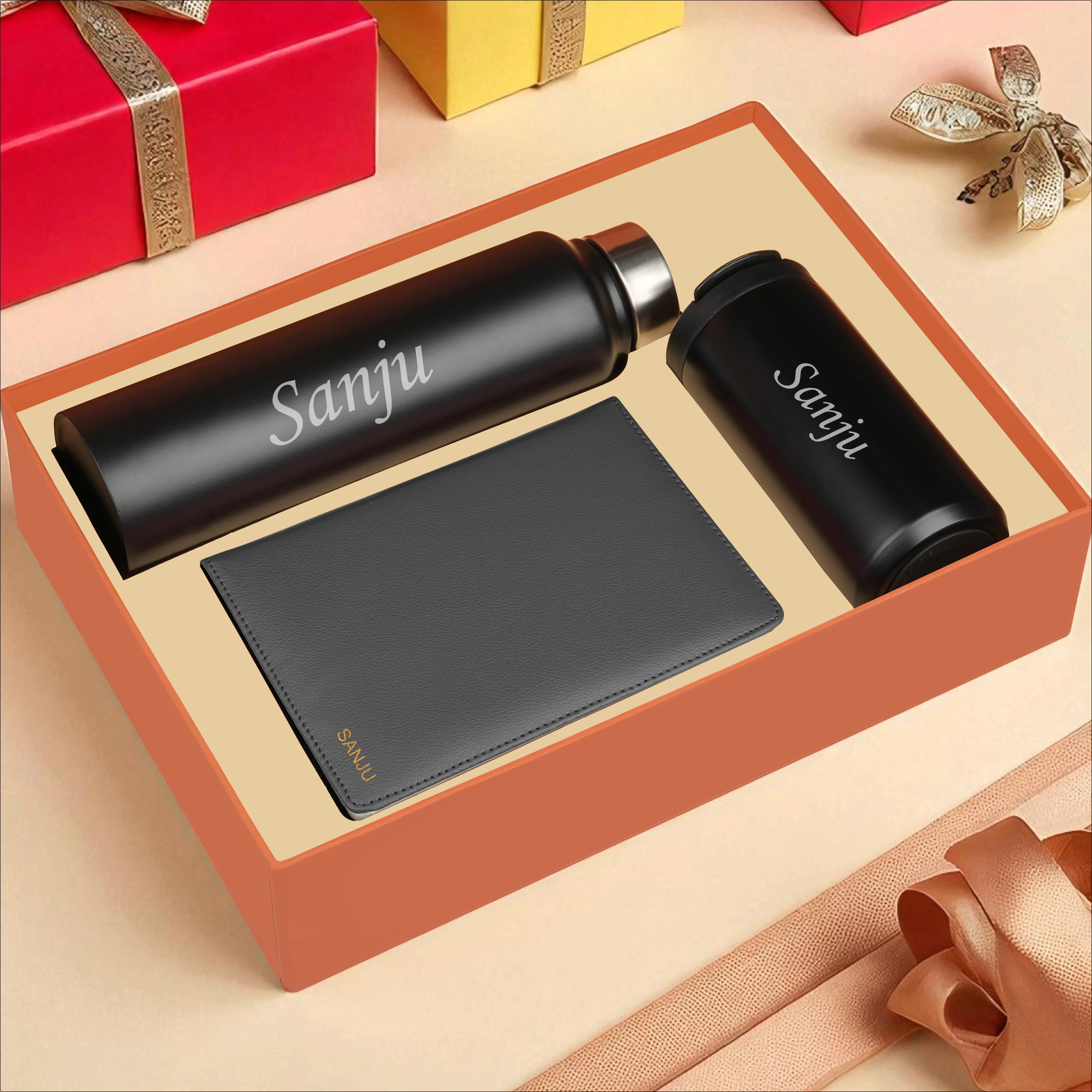 Diary Bottle & Tumbler Gift Hamper