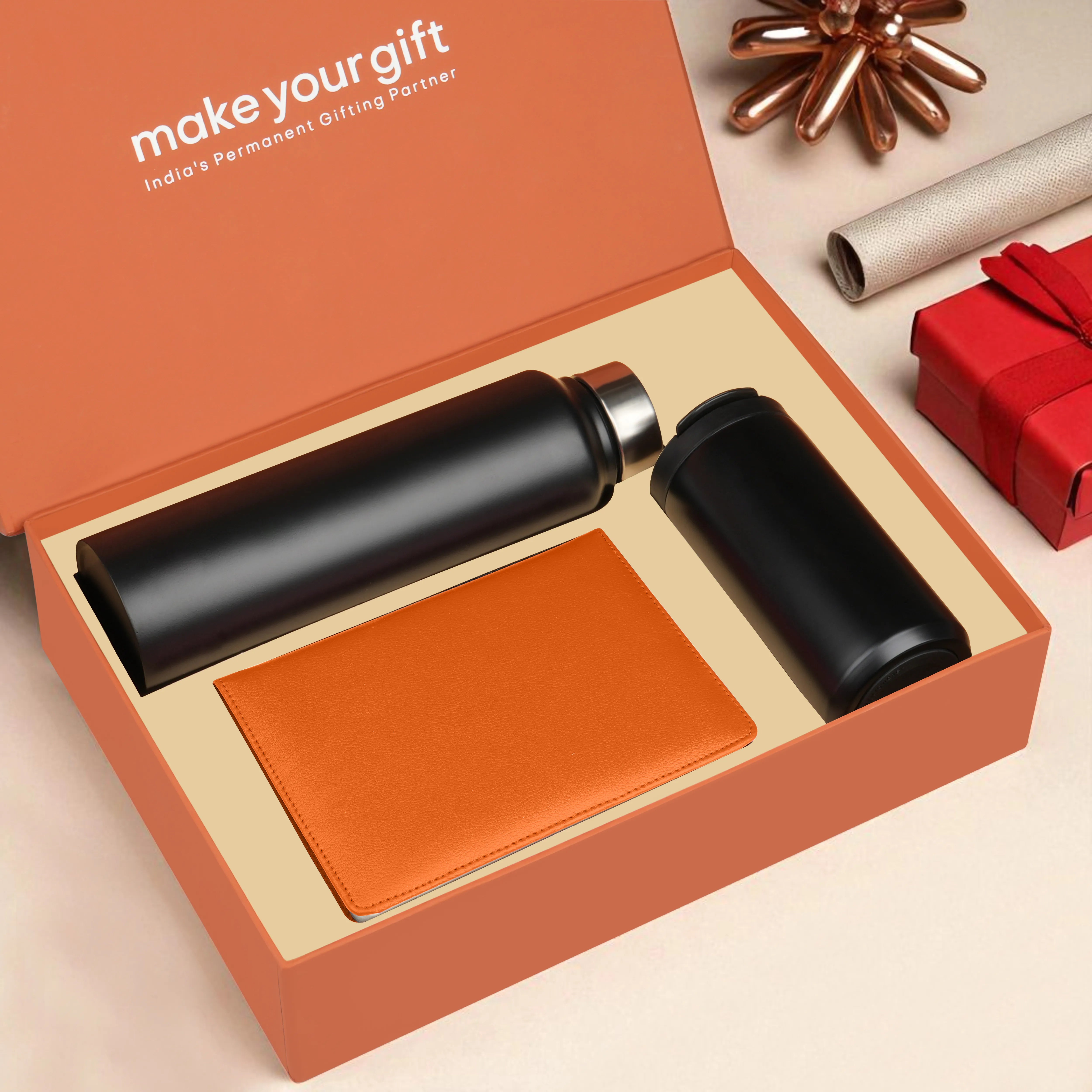 Diary Bottle & Tumbler Gift Hamper