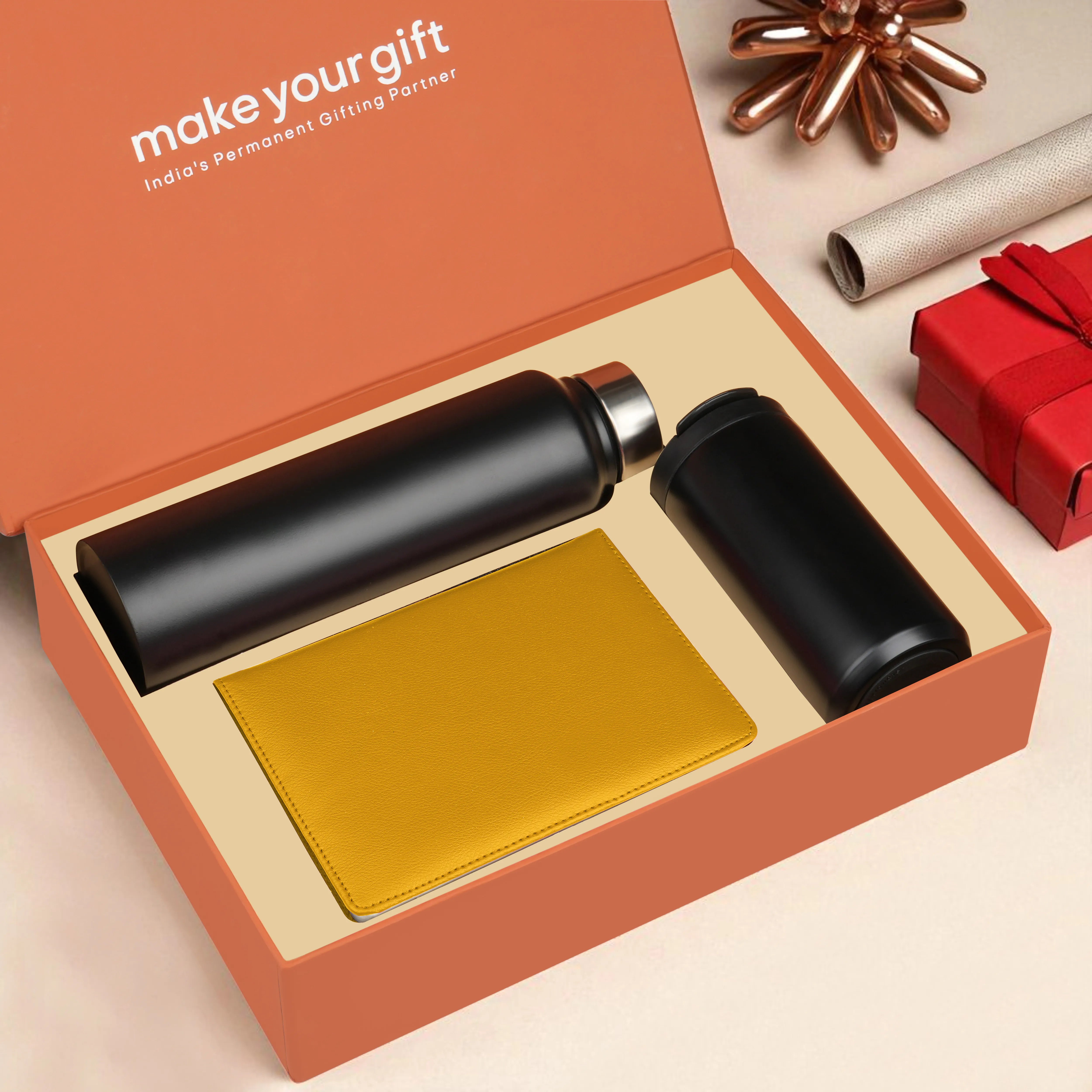 Diary Bottle & Tumbler Gift Hamper