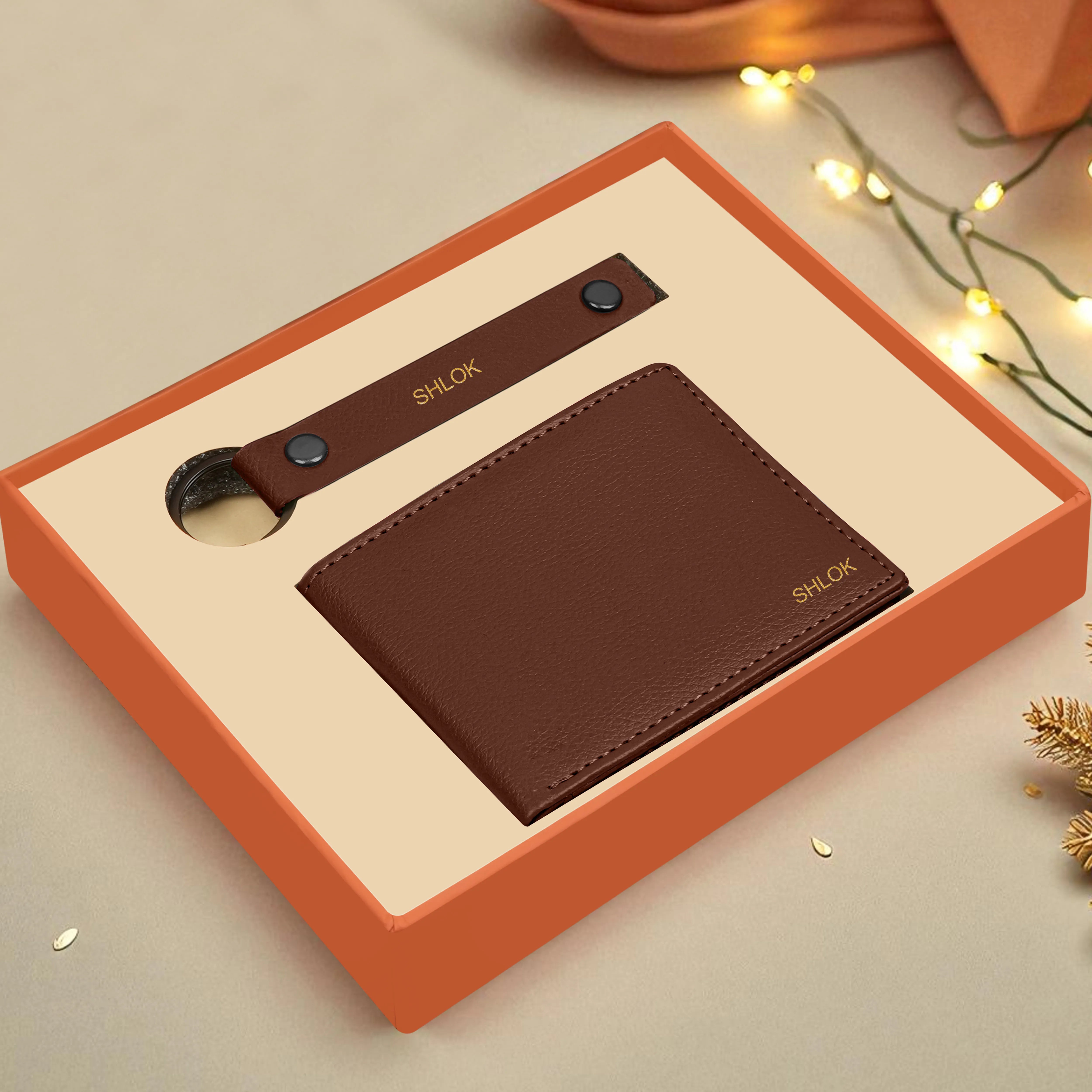 Wallet & Keychain Combo