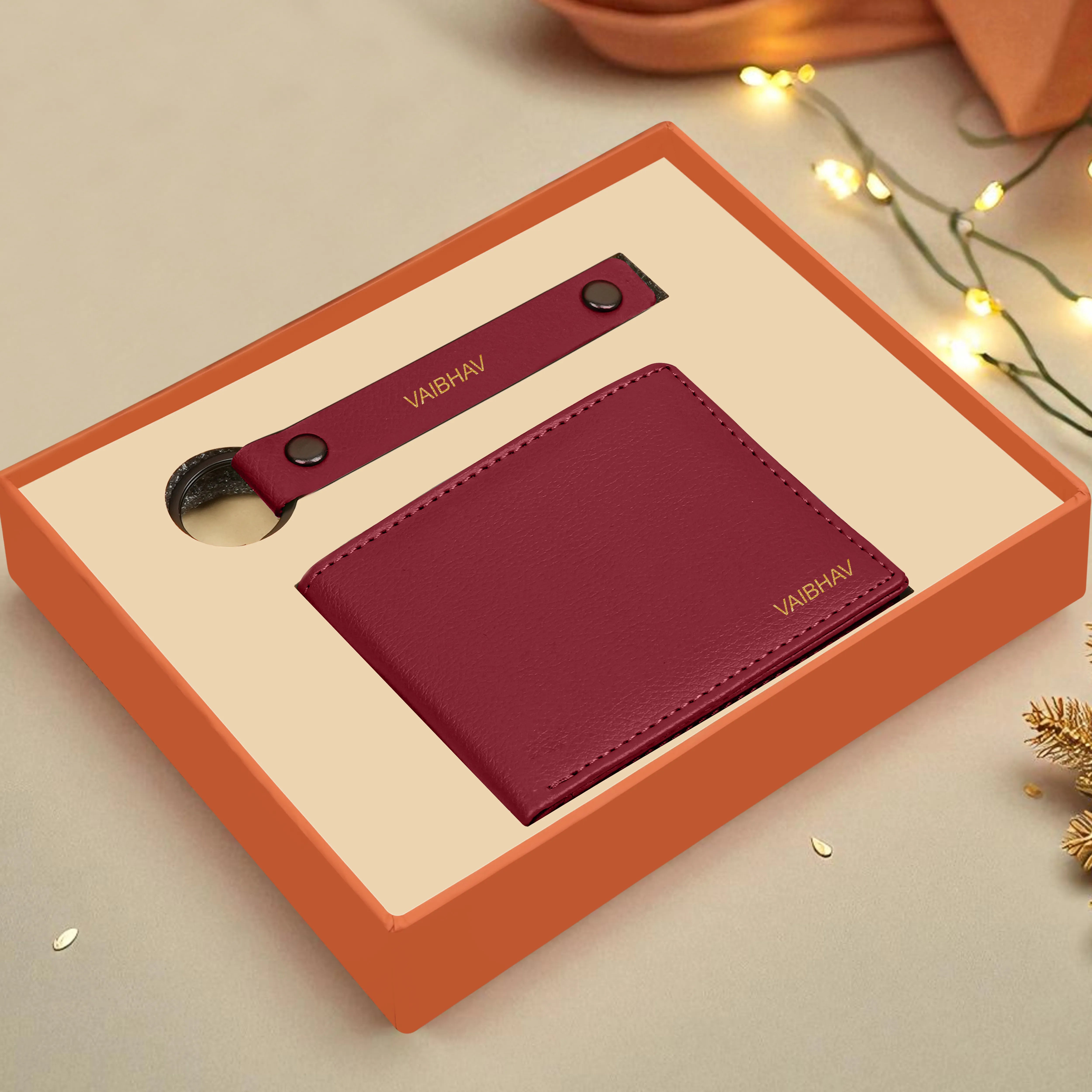 Wallet & Keychain Combo