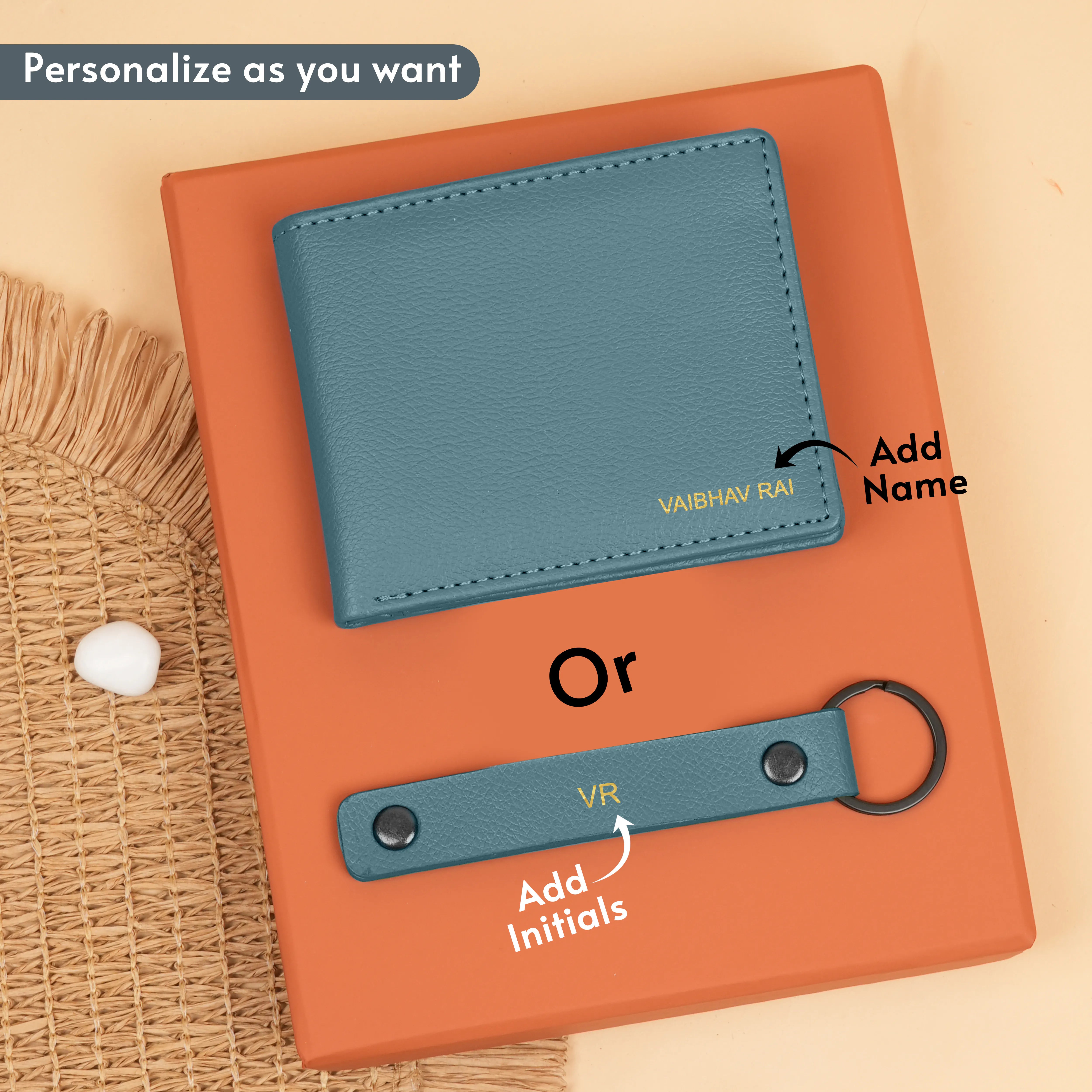 Wallet & Keychain Combo