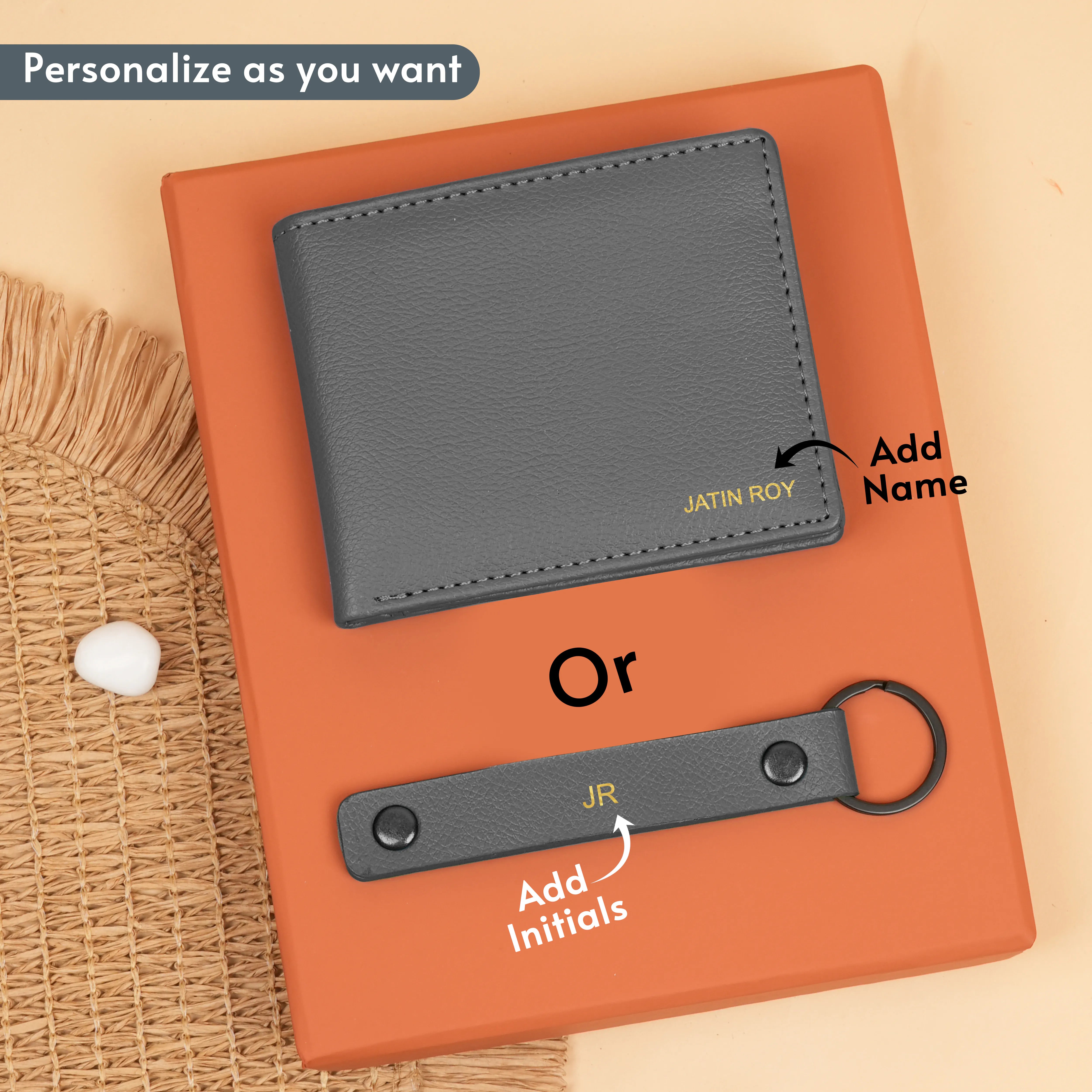 Wallet & Keychain Combo