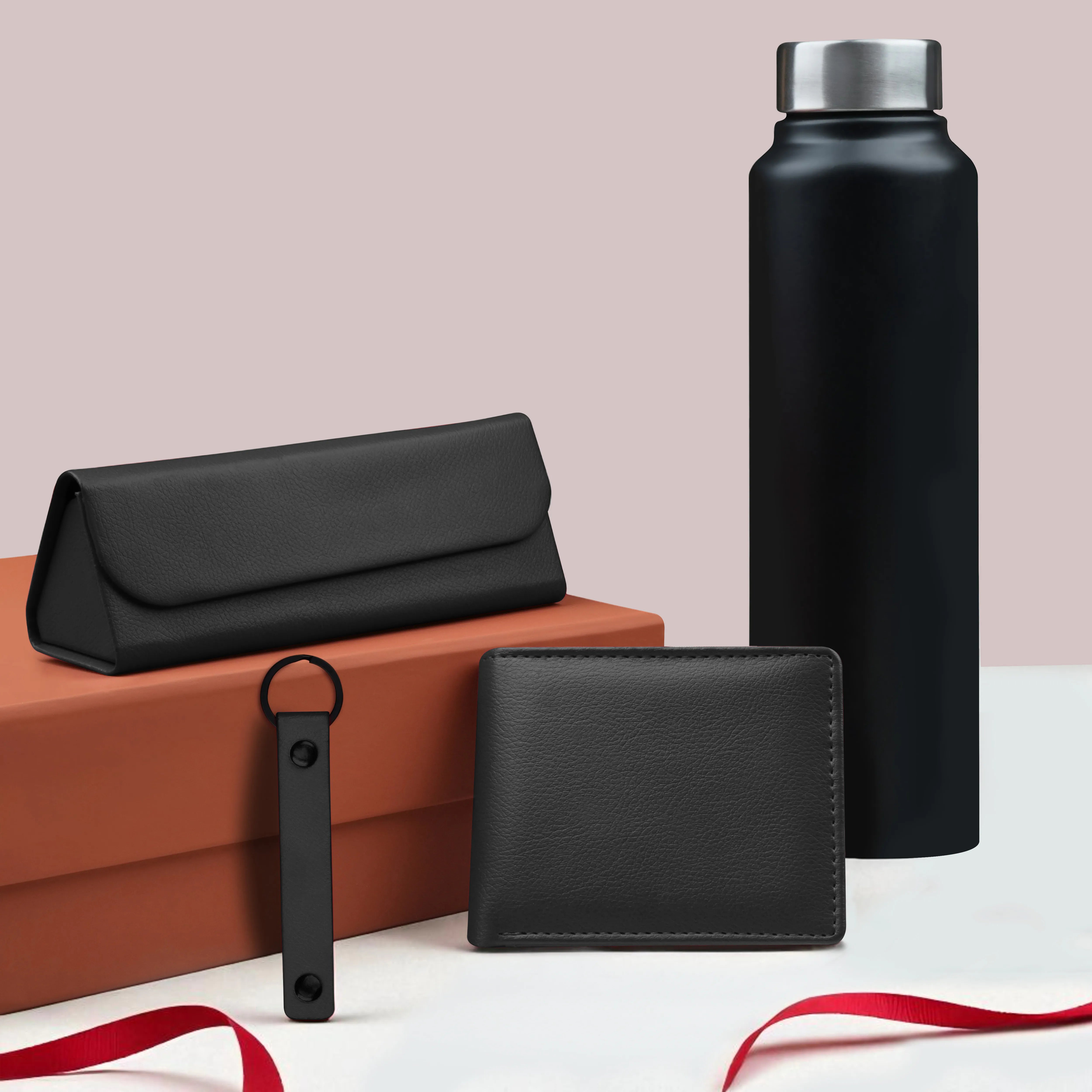 Wallet Bottle Keychian & Eyewear Case Gift Hamper