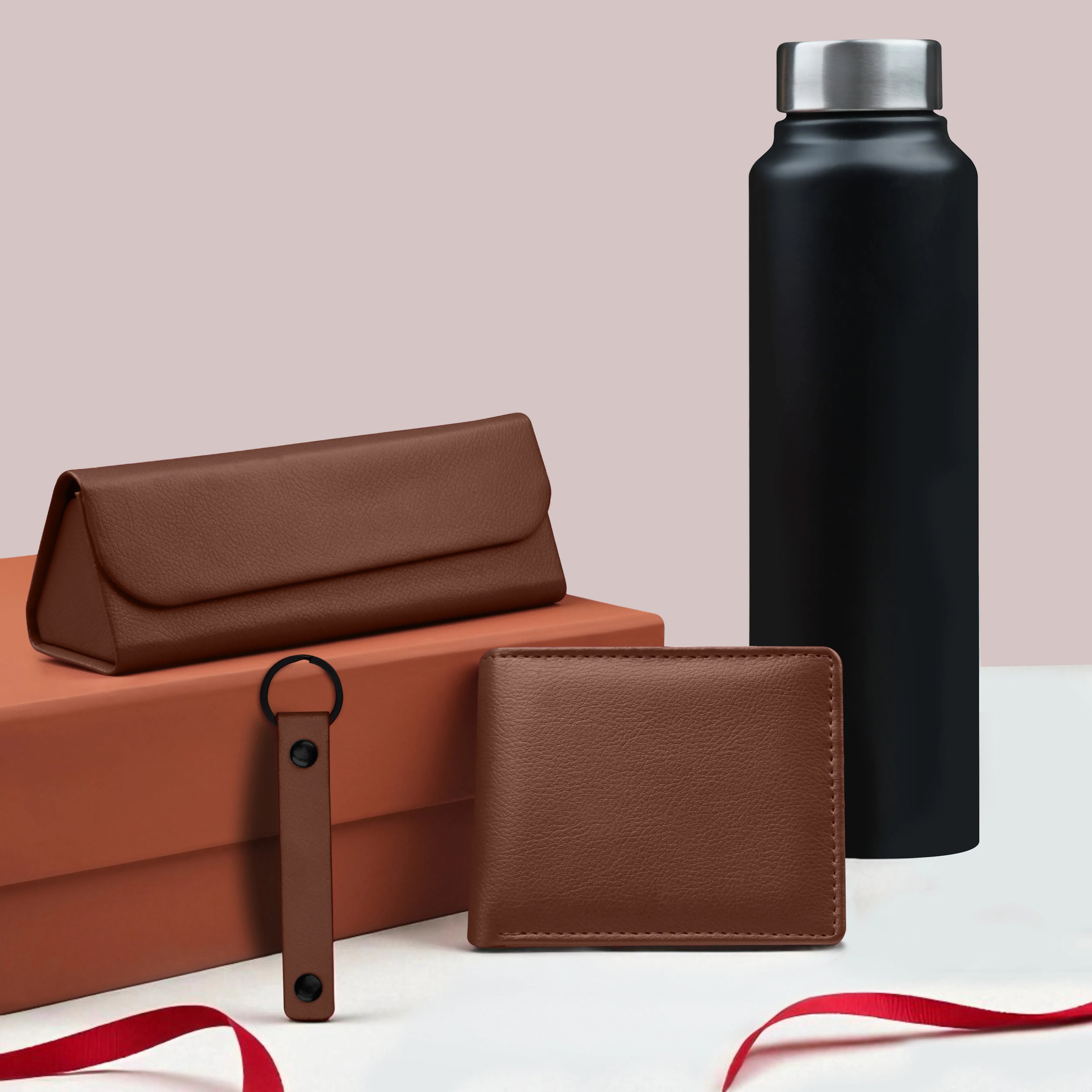 Wallet Bottle Keychian & Eyewear Case Gift Hamper