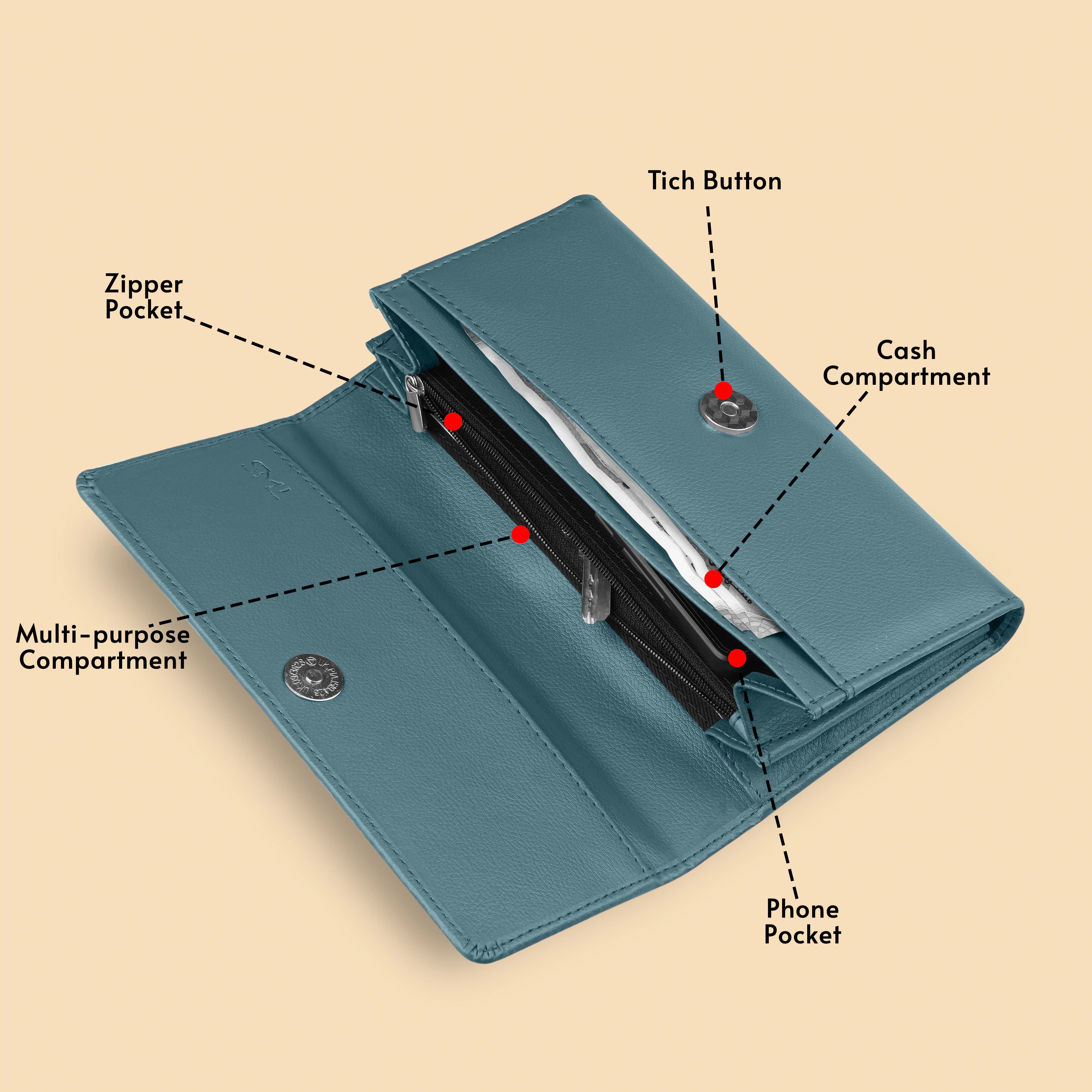 Clutch Passport Cover Keychain Eyewear Case Gift Hamper