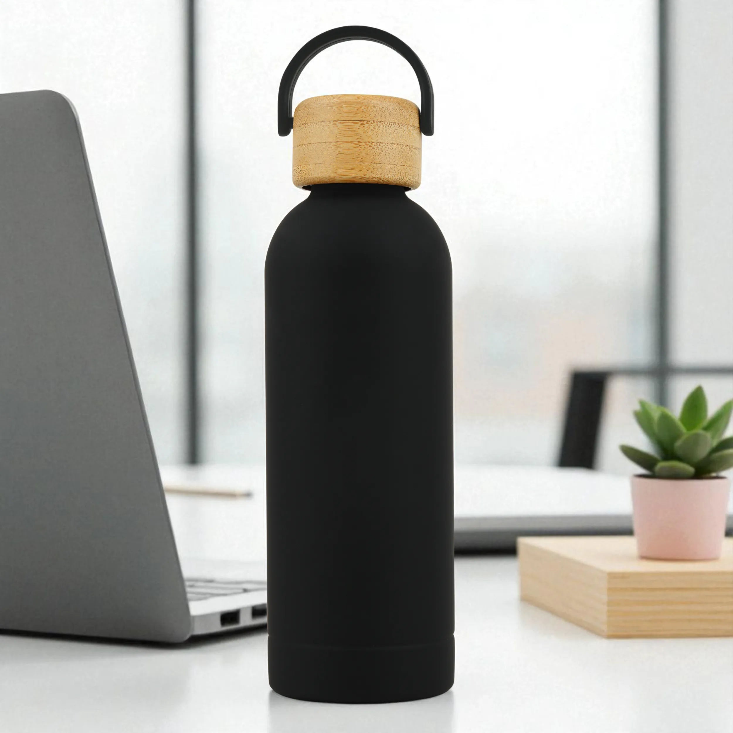 Luminare Personalized Vacuum Insulated Bottle With Cork Lid