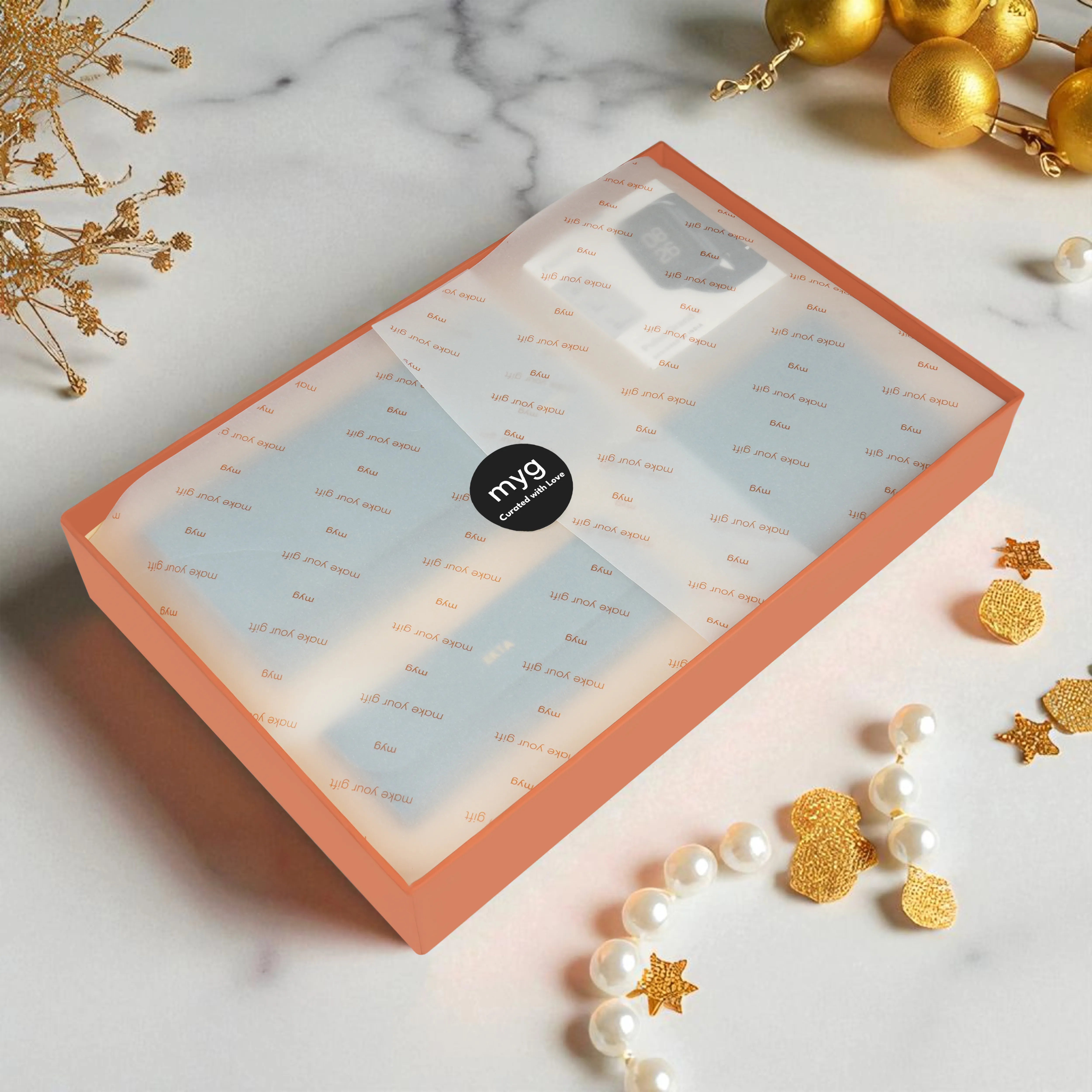 Personalized Clutch, Passport Cover, Eyewear Case & Watch Gift Hamper