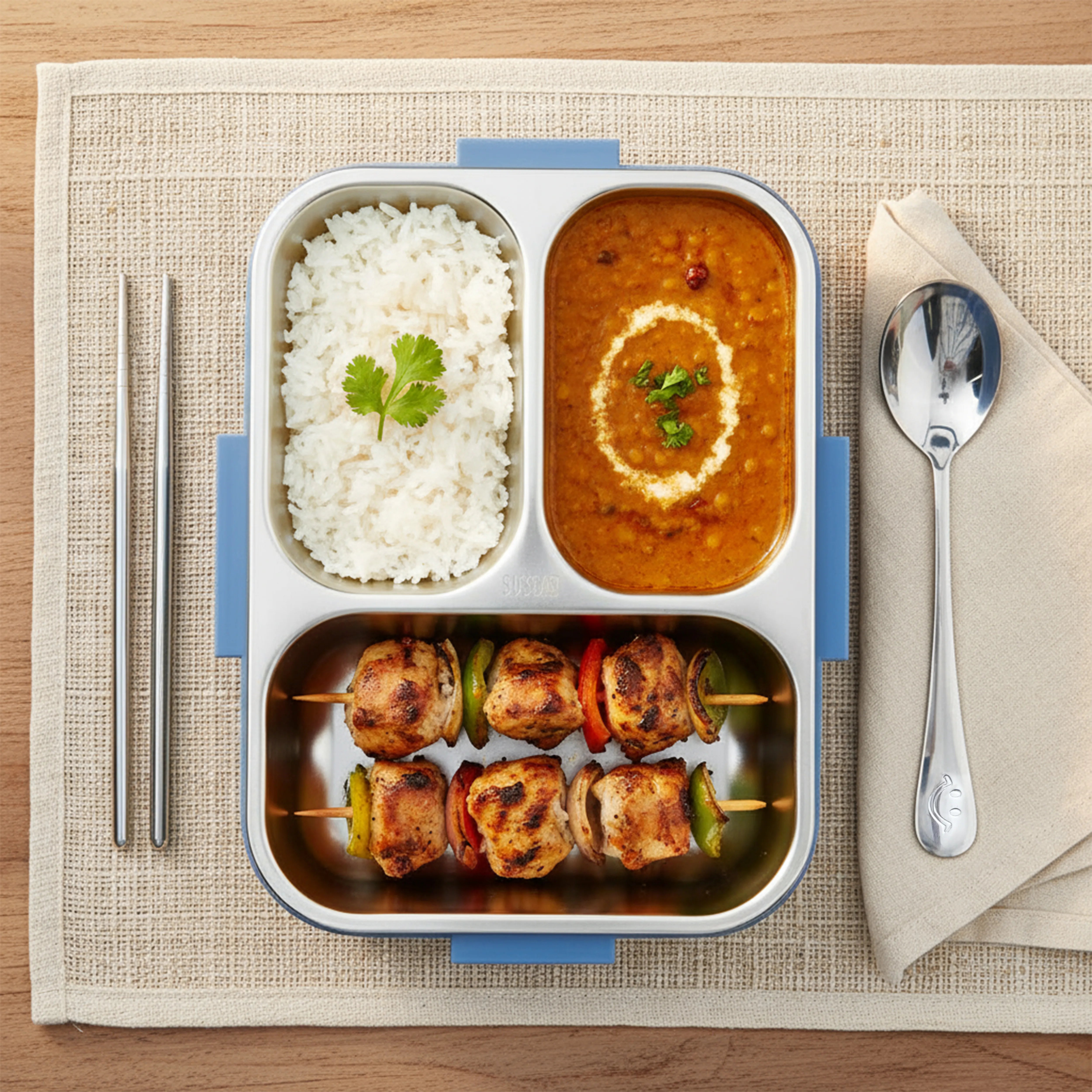 3-Grids Kids Bento Lunch Box