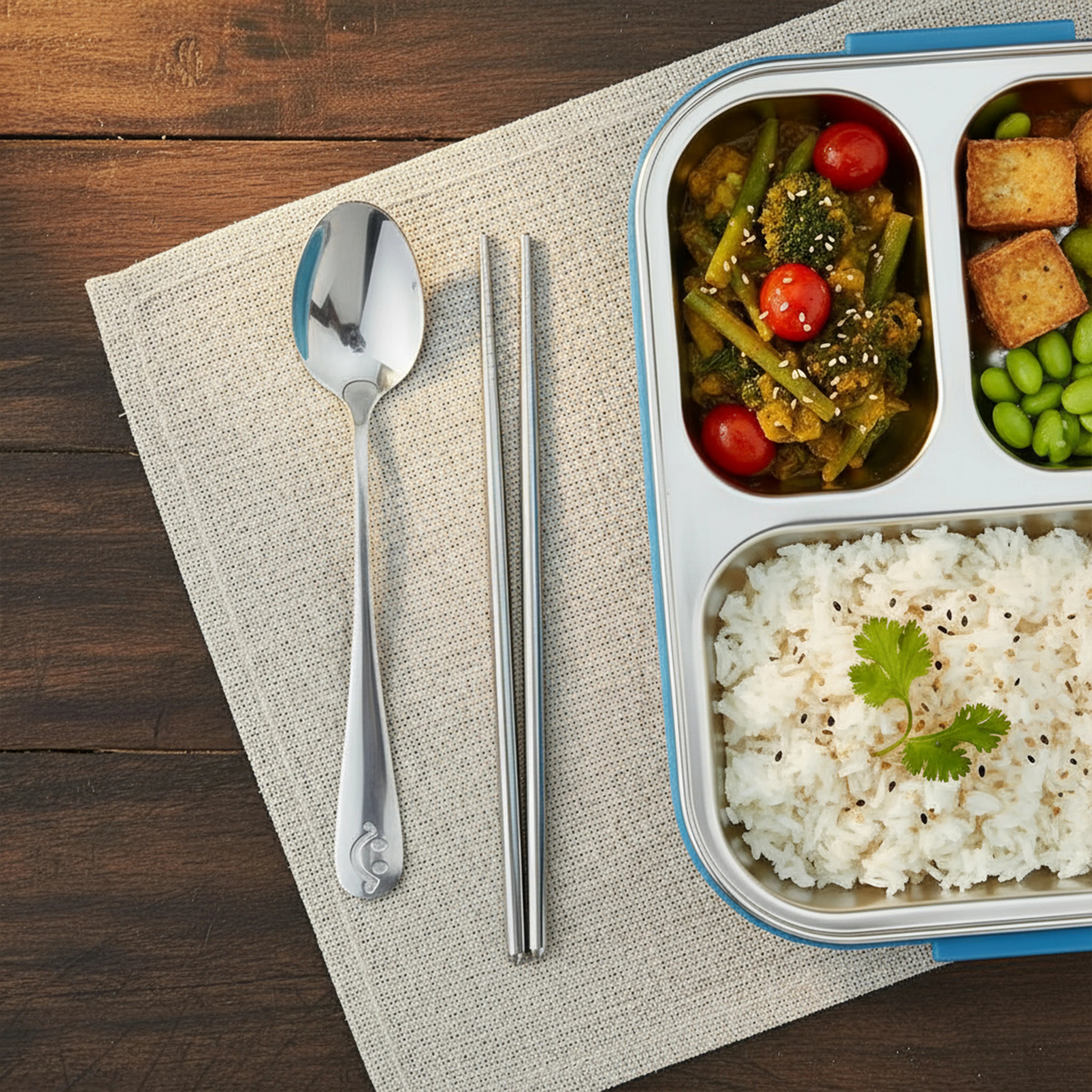 3-Grids Kids Bento Lunch Box