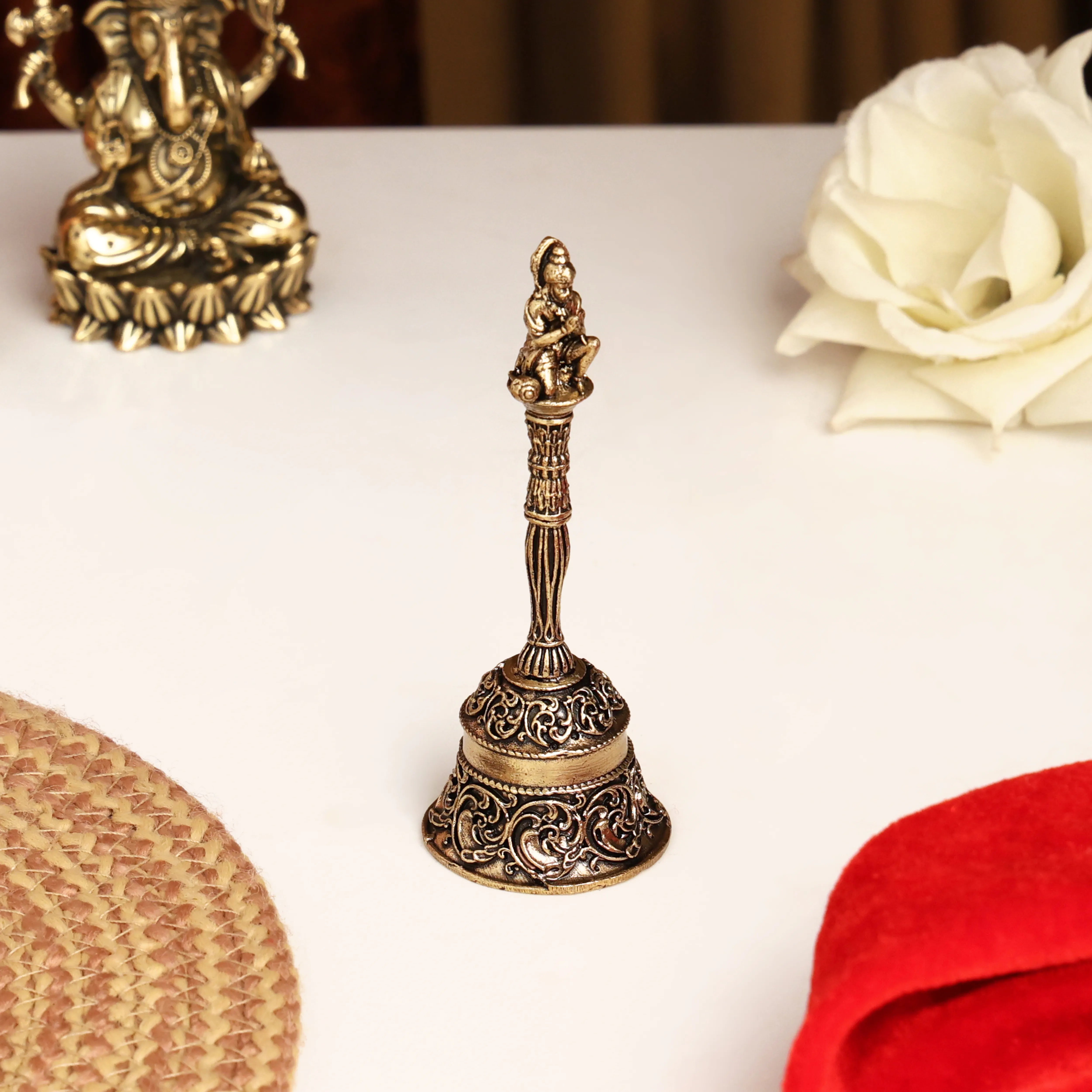 Pawanputra Hanuman Brass Pooja Bell