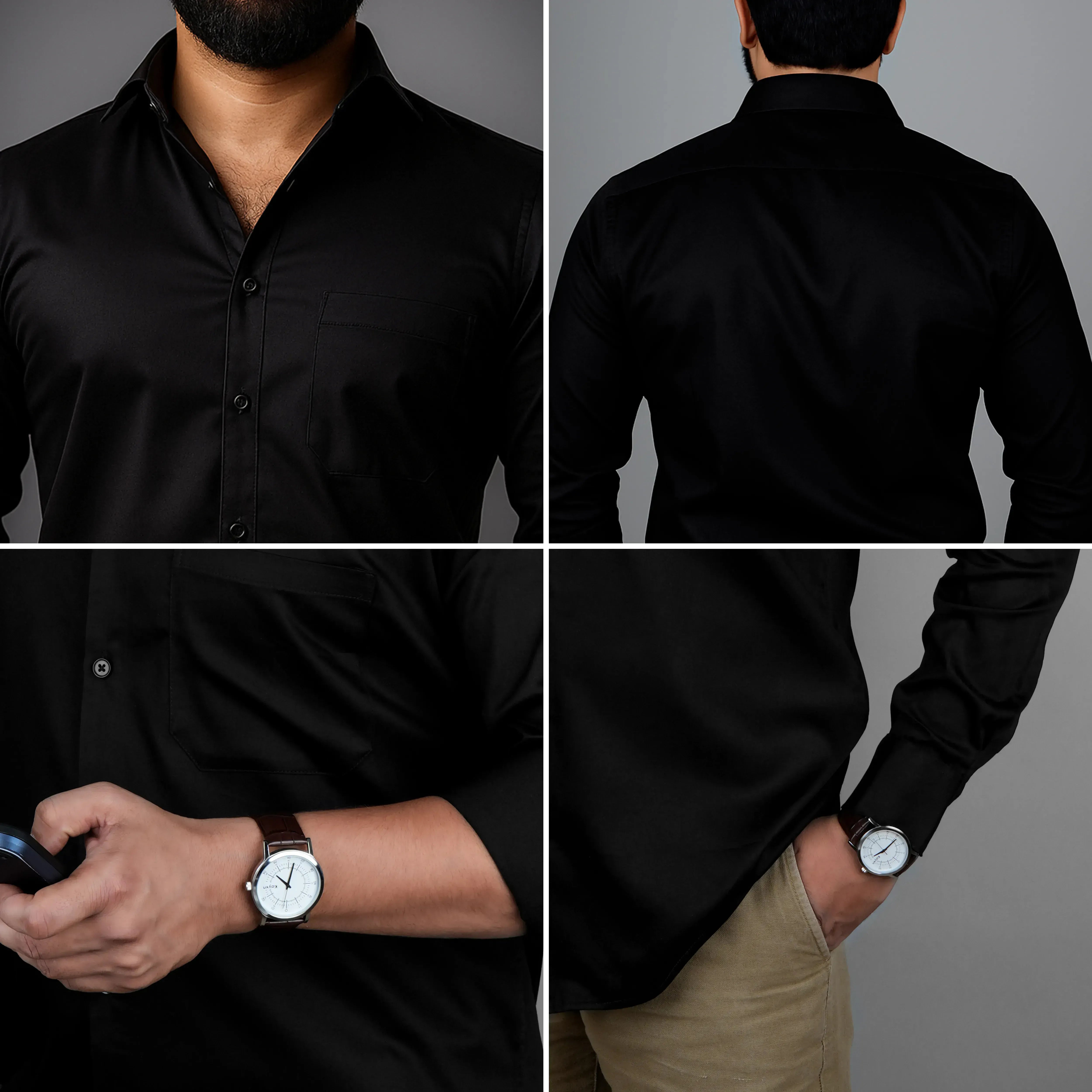 #choose shirt color_black