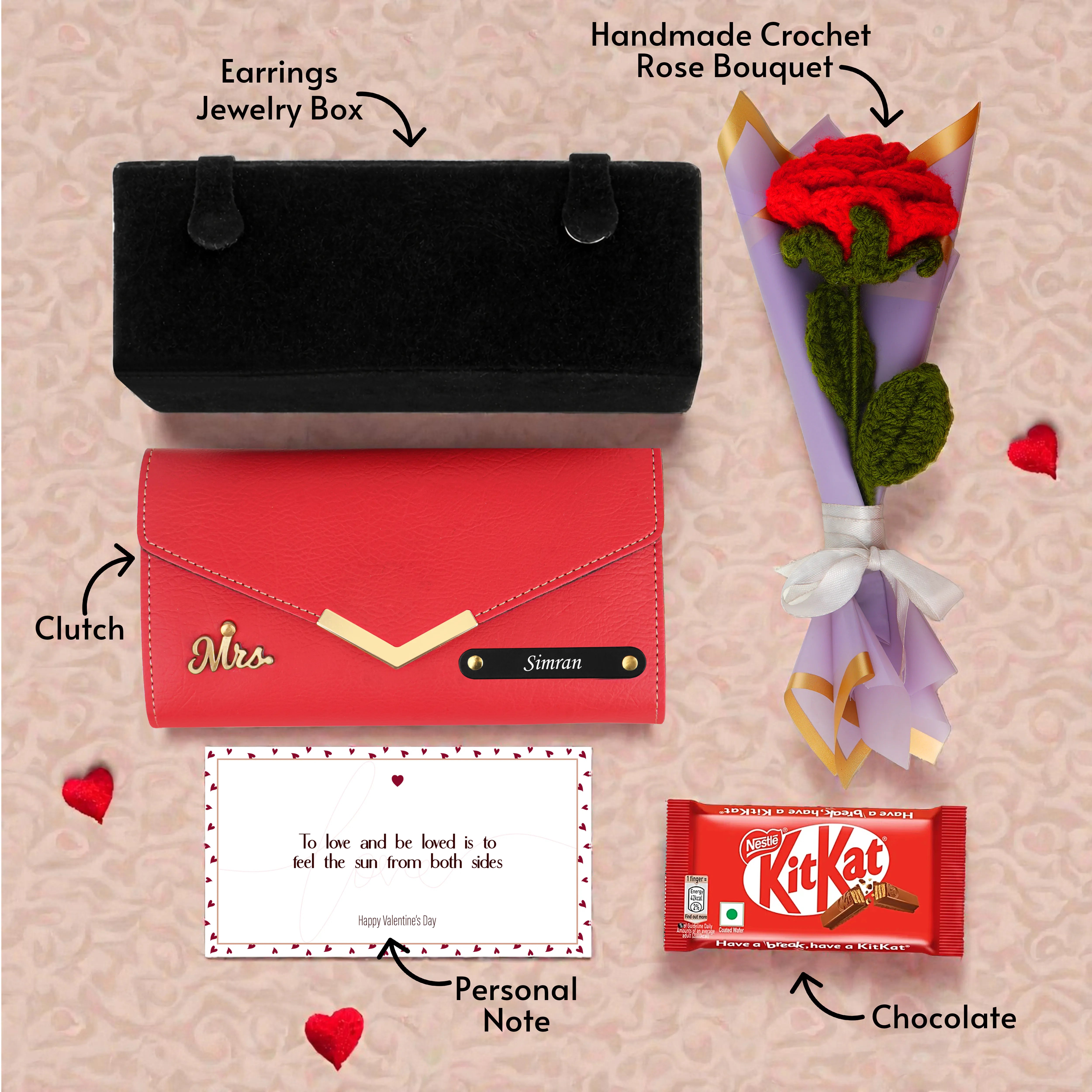 Personalized Minimal Romance Gift Box For Her