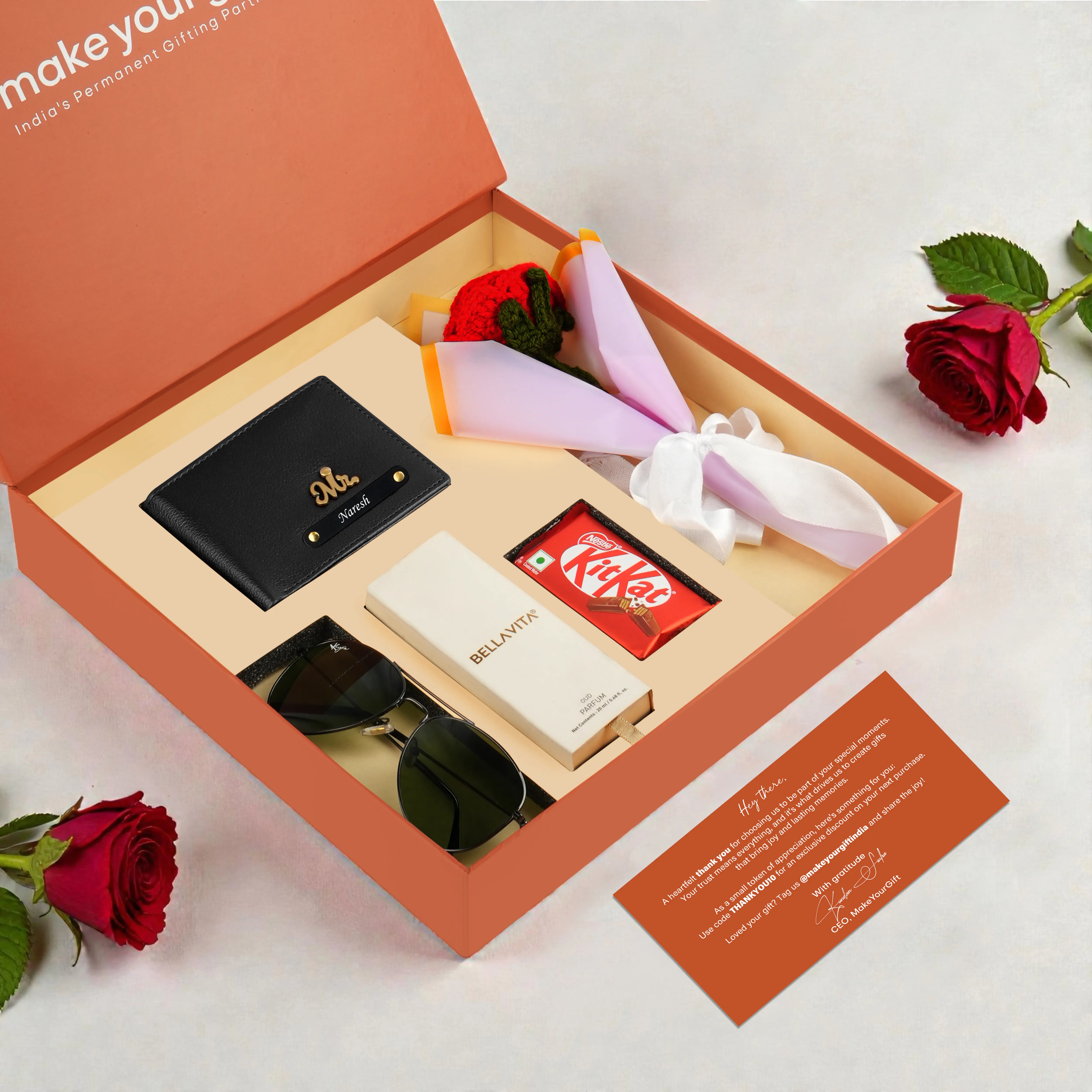 Personalized Cupid’s Signature Gift Box For Men