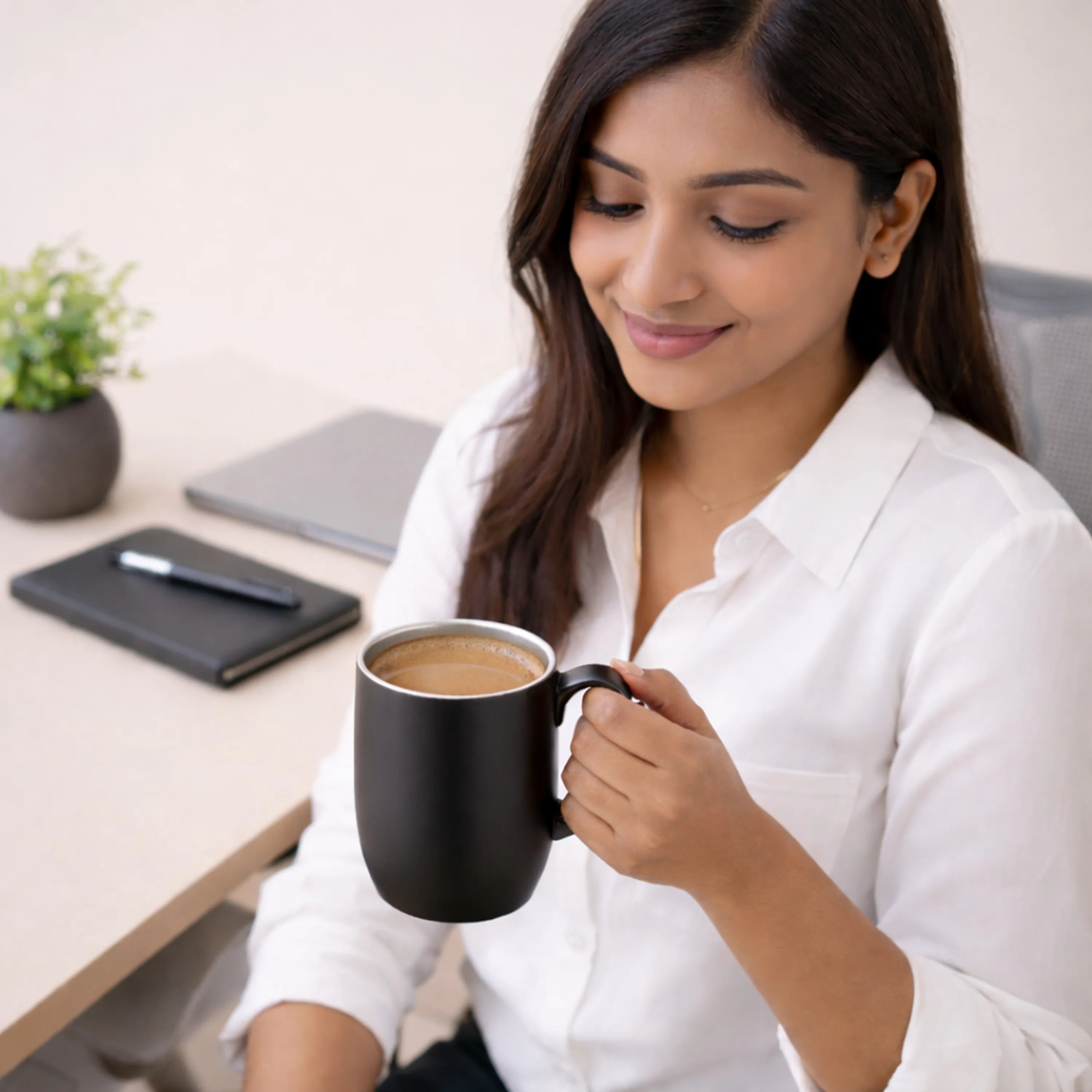 GoSip Vacuum Insulated Stainless Steel Travel Mug