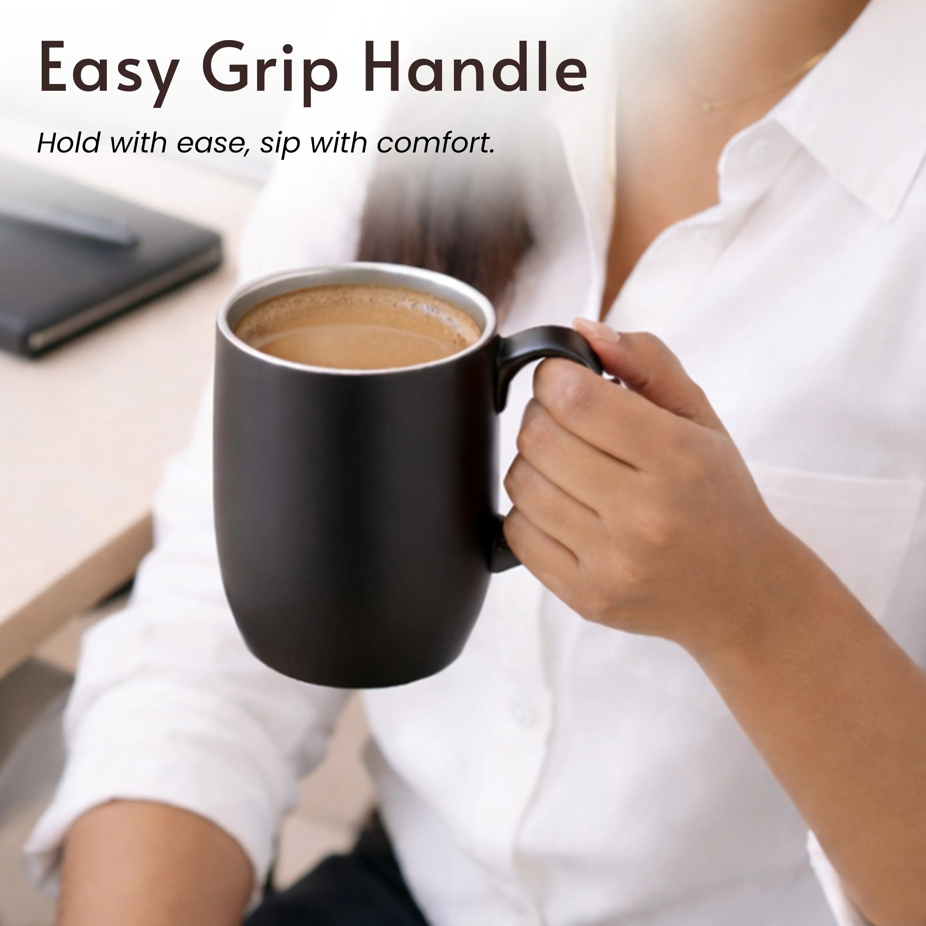 GoSip Vacuum Insulated Stainless Steel Travel Mug