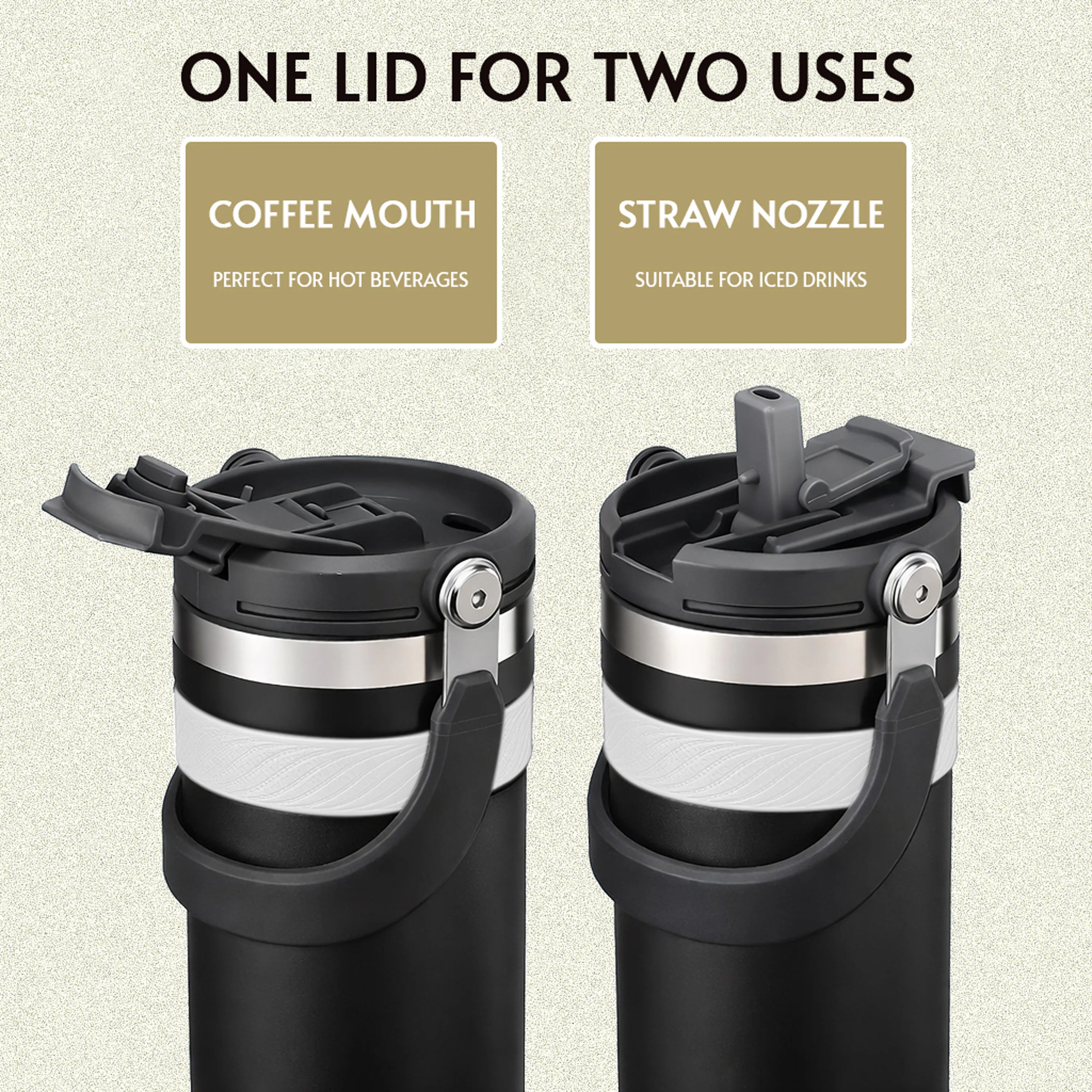 Active Pour Vacuum Insulated Stainless Steel Tumbler