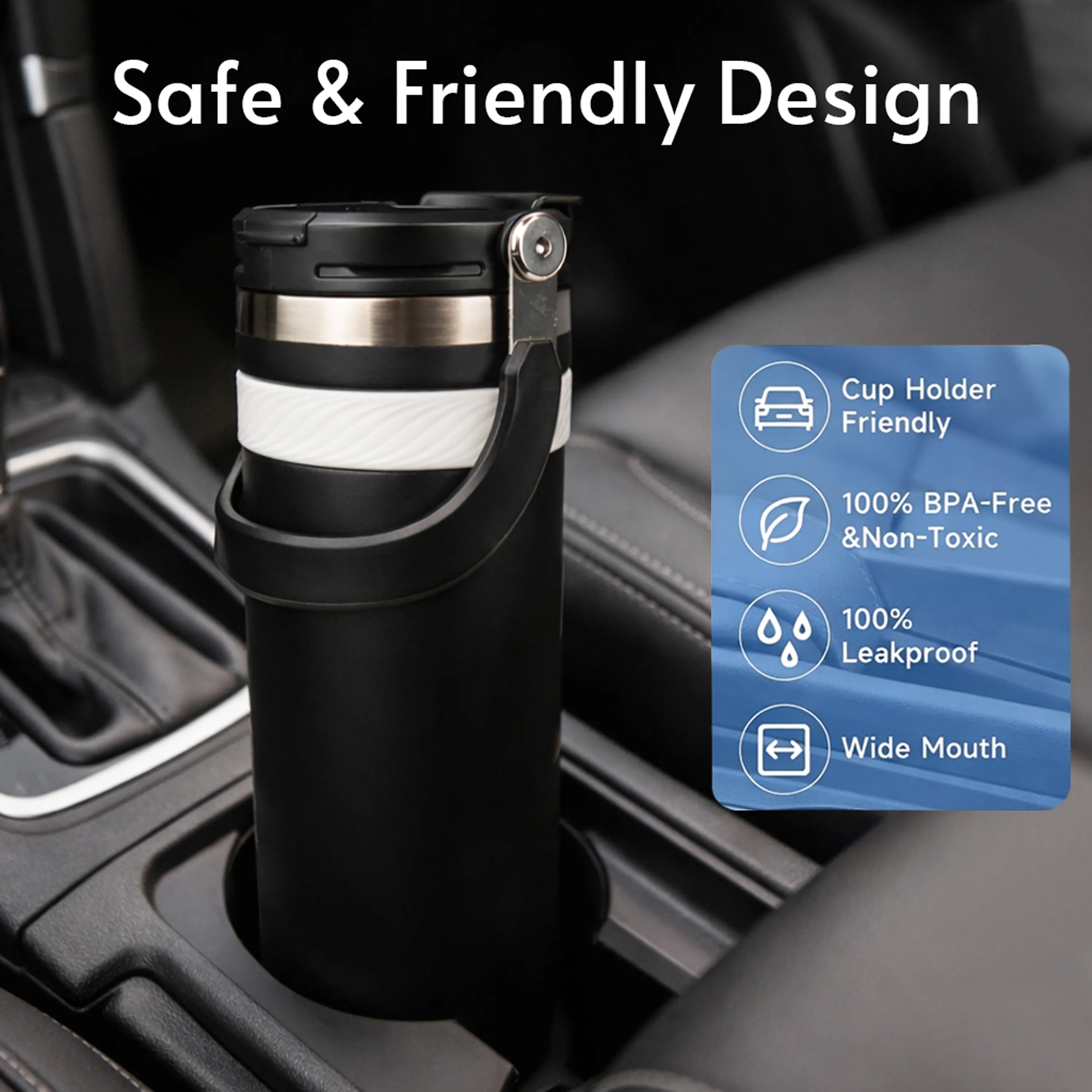 Active Pour Vacuum Insulated Stainless Steel Tumbler