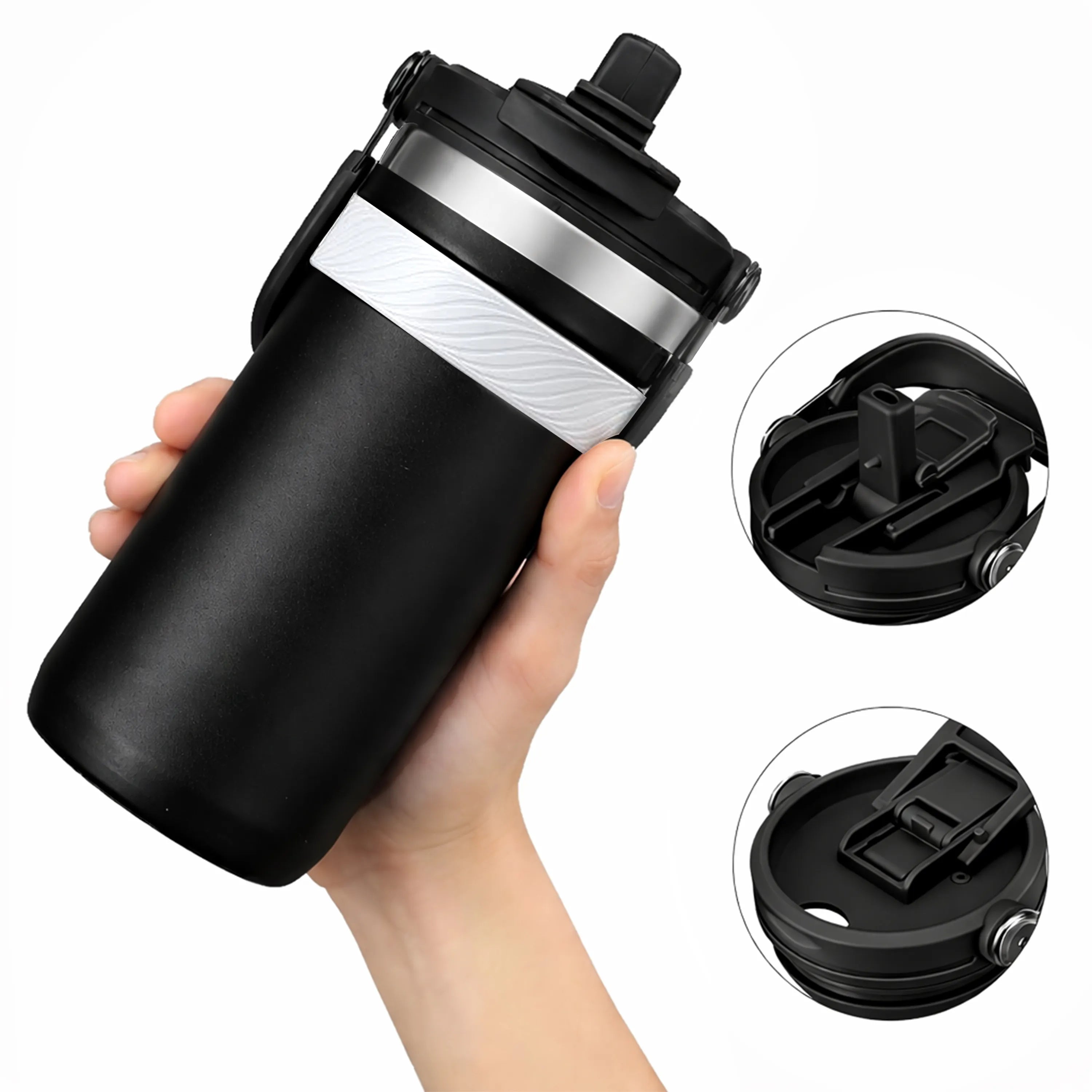 Active Pour Vacuum Insulated Stainless Steel Tumbler