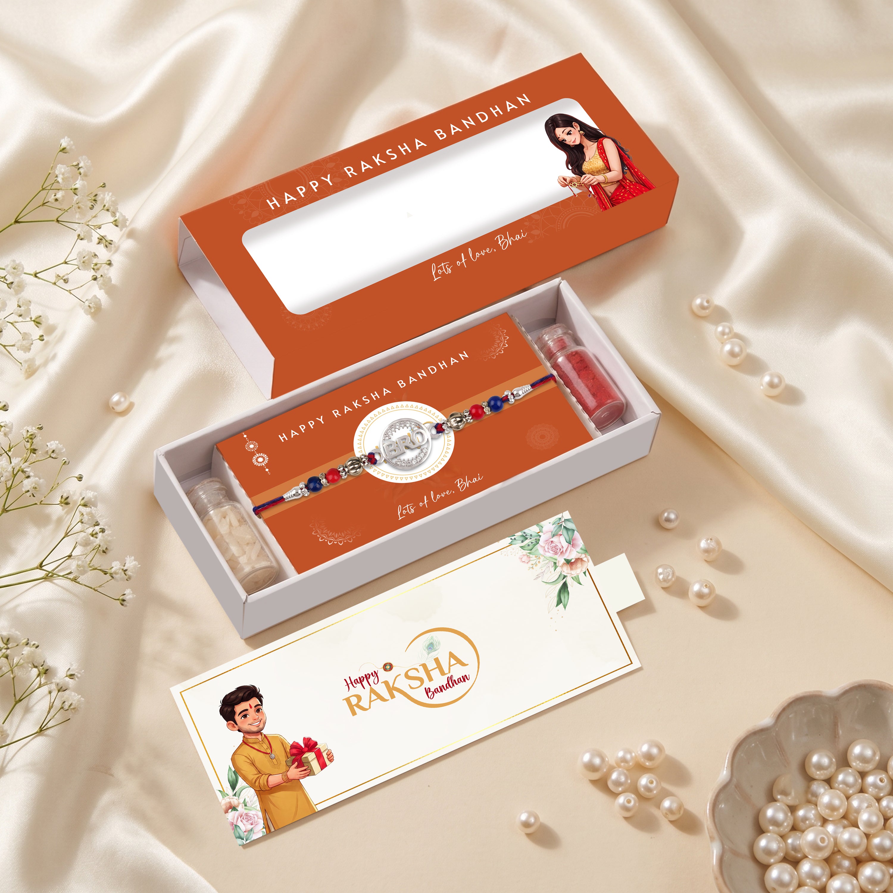 Infinite BRO 925 Sterling Silver Rakhi