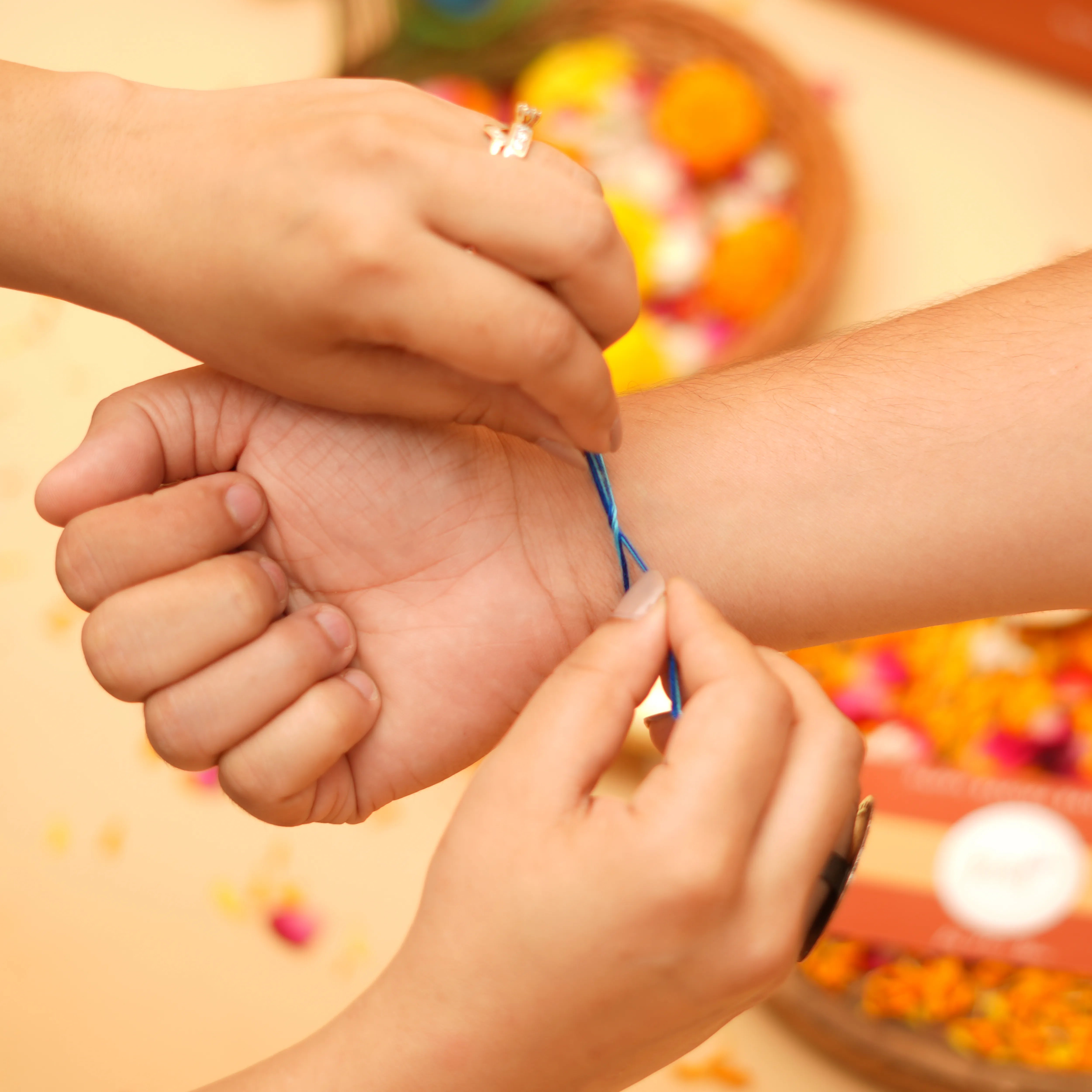 Handcrafted Raksha Kavach Ethnic Rakhi