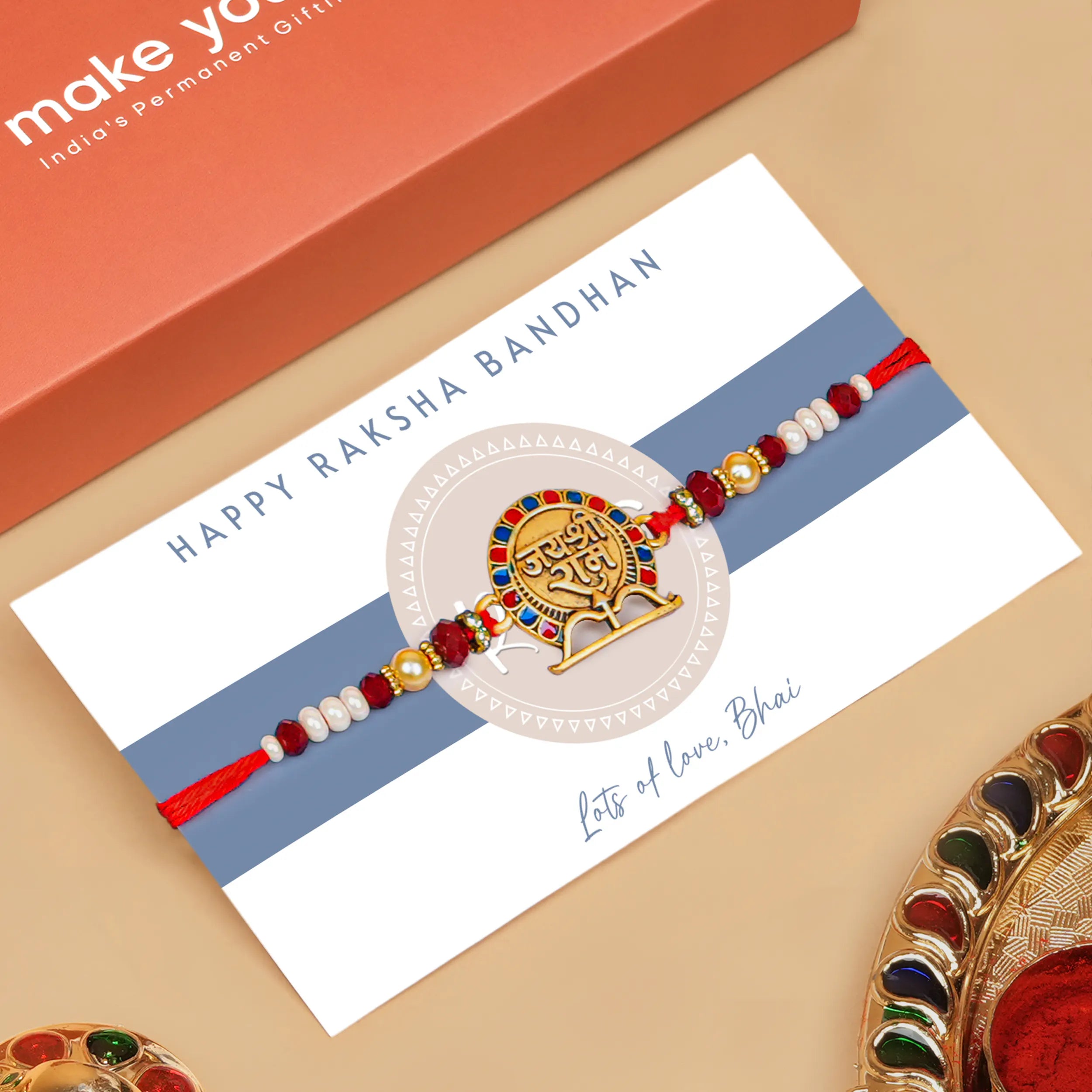 Handcrafted Jai Shri Ram Rakhi