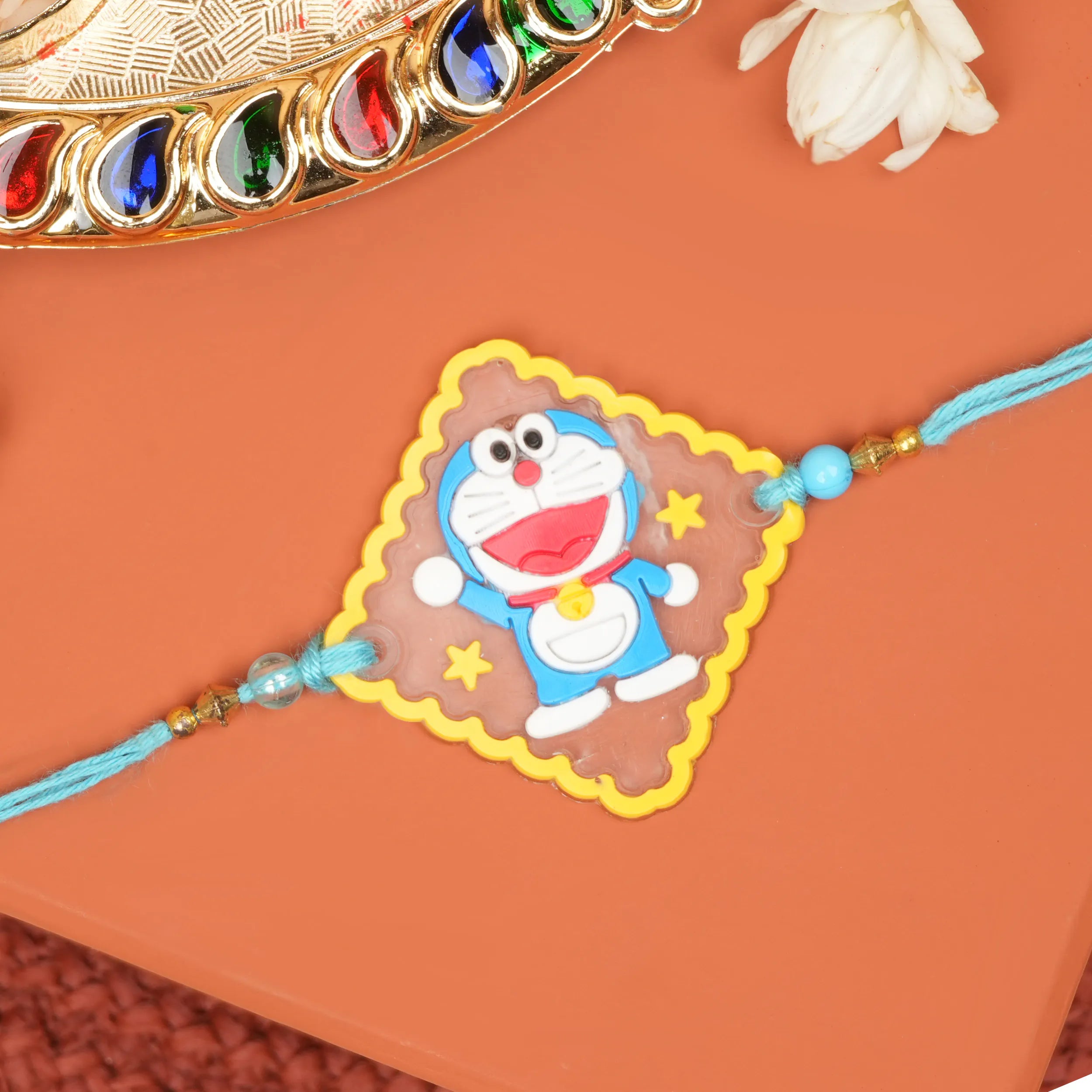 Handcrafted Doraemon Kids Rakhi