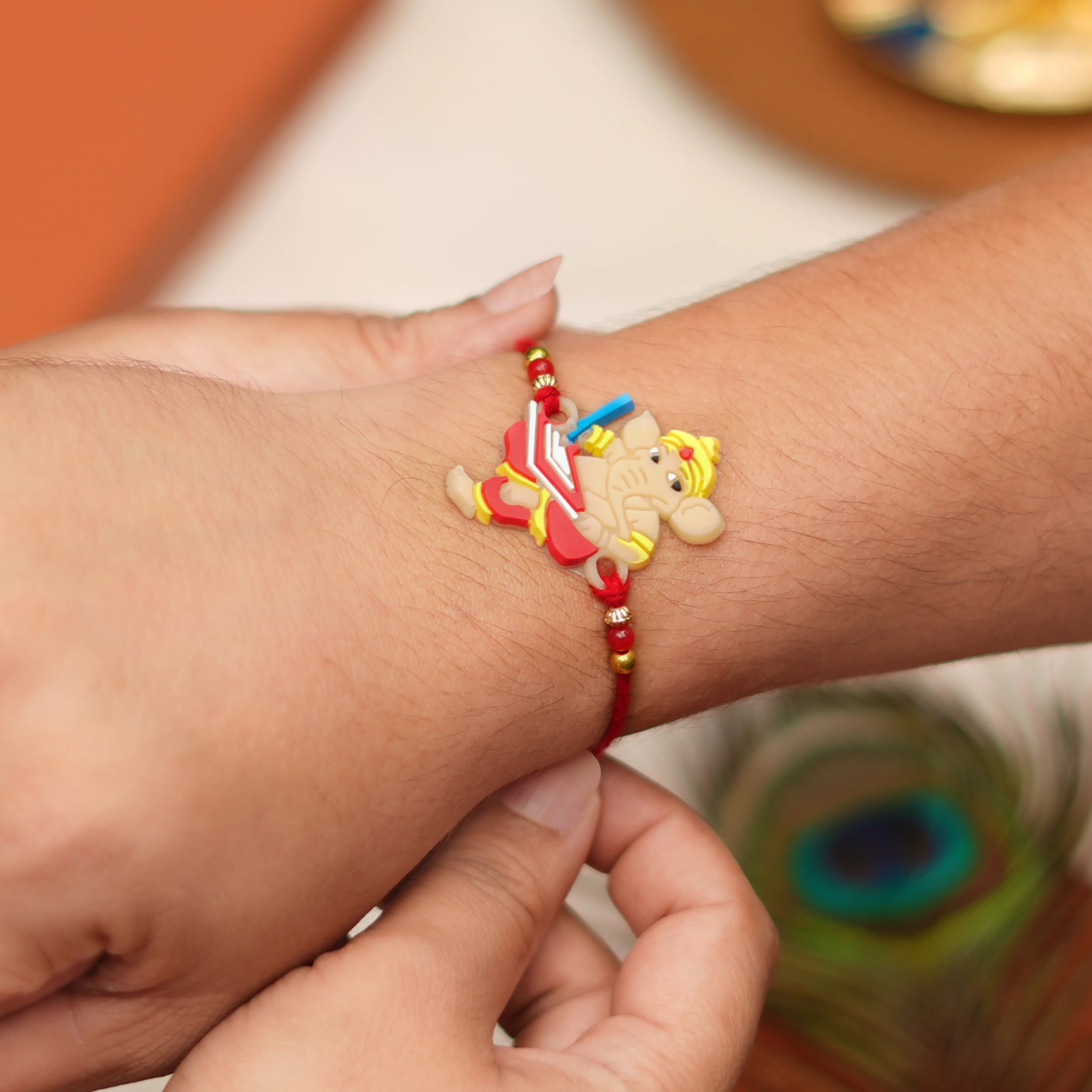 Handcrafted My Friend Ganesha Kids Rakhi