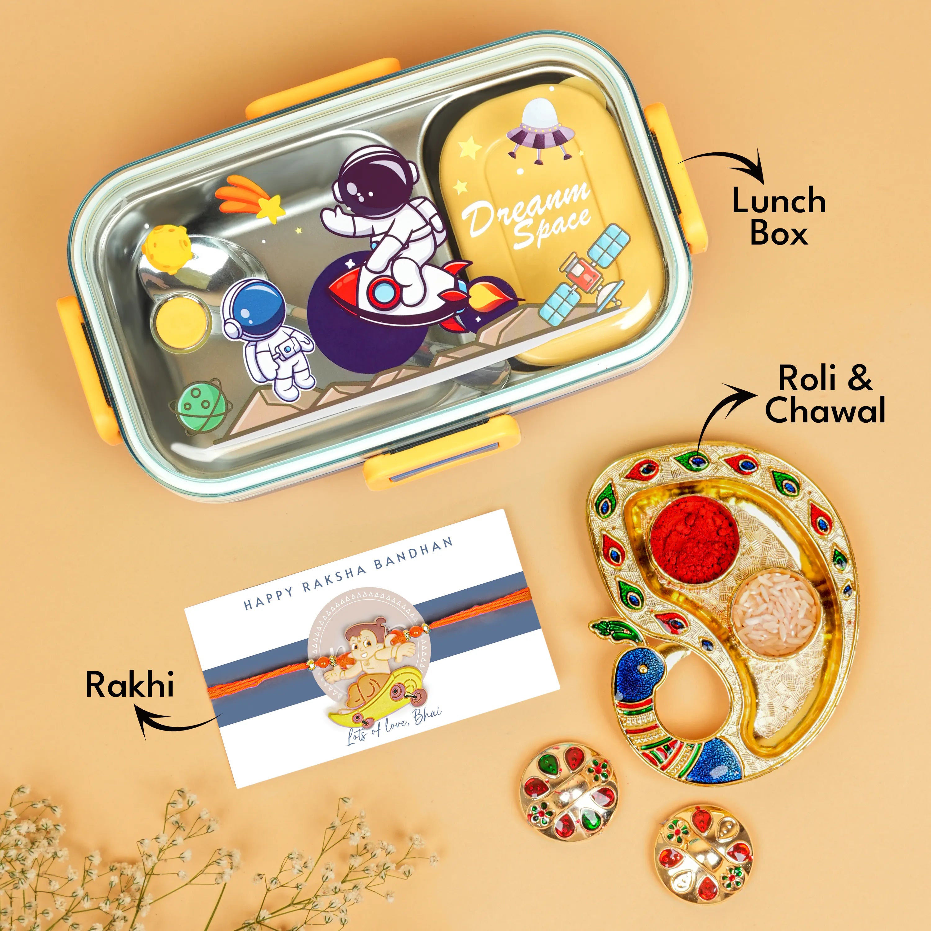 Kids Rakhi & Lunch Box Hamper