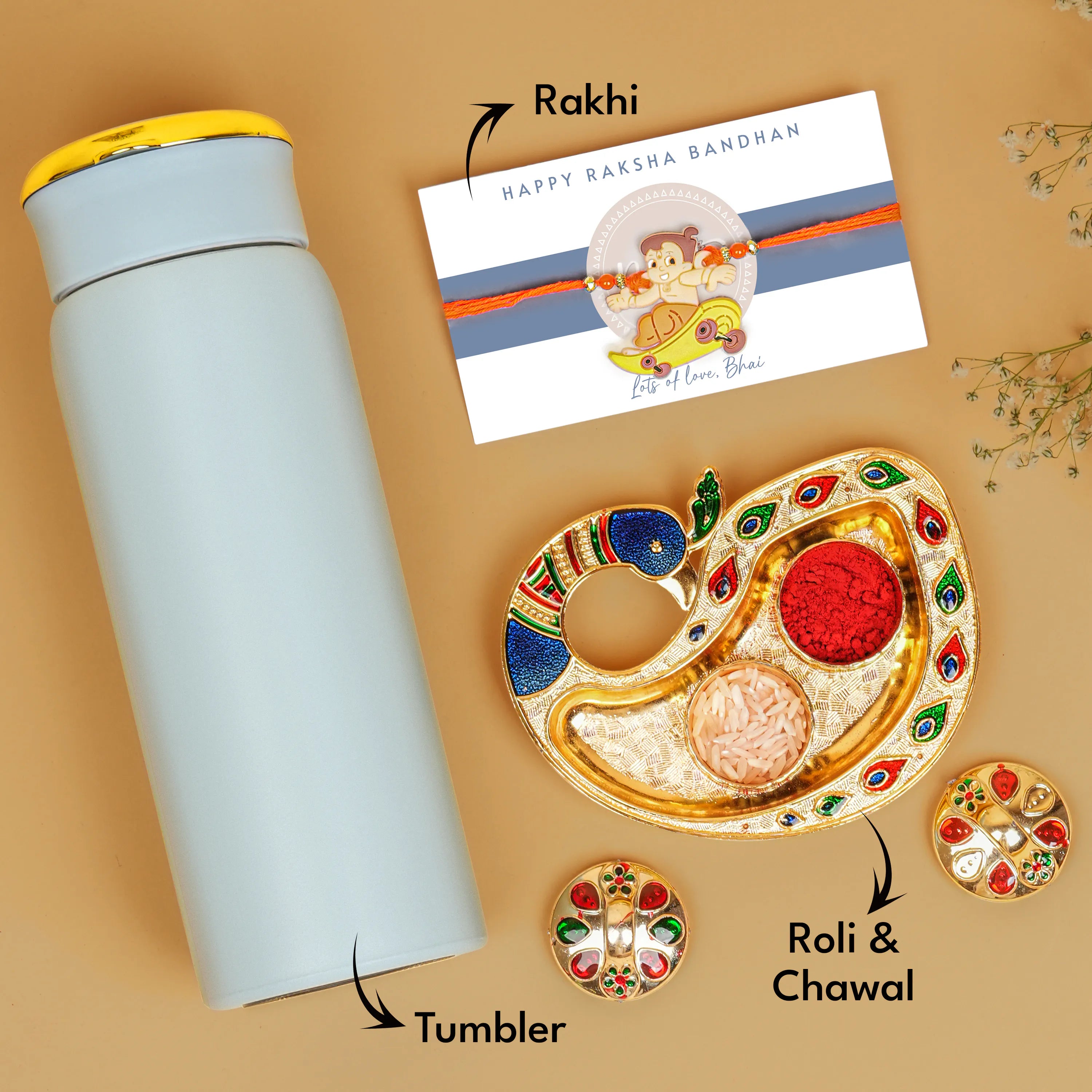 Kids Rakhi & Tumbler Hamper