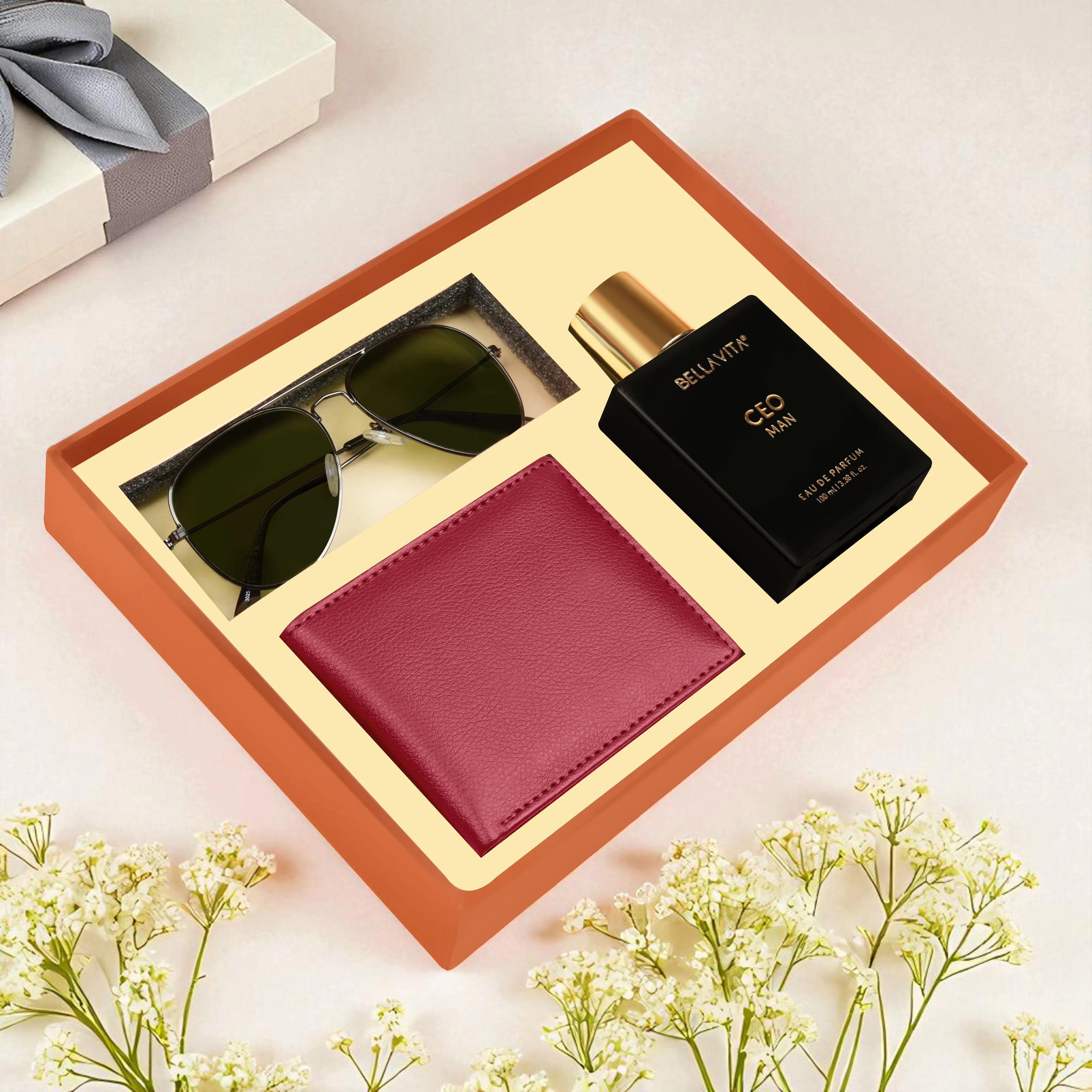 Wallet Sunglasses And Perfume Gift Hamper