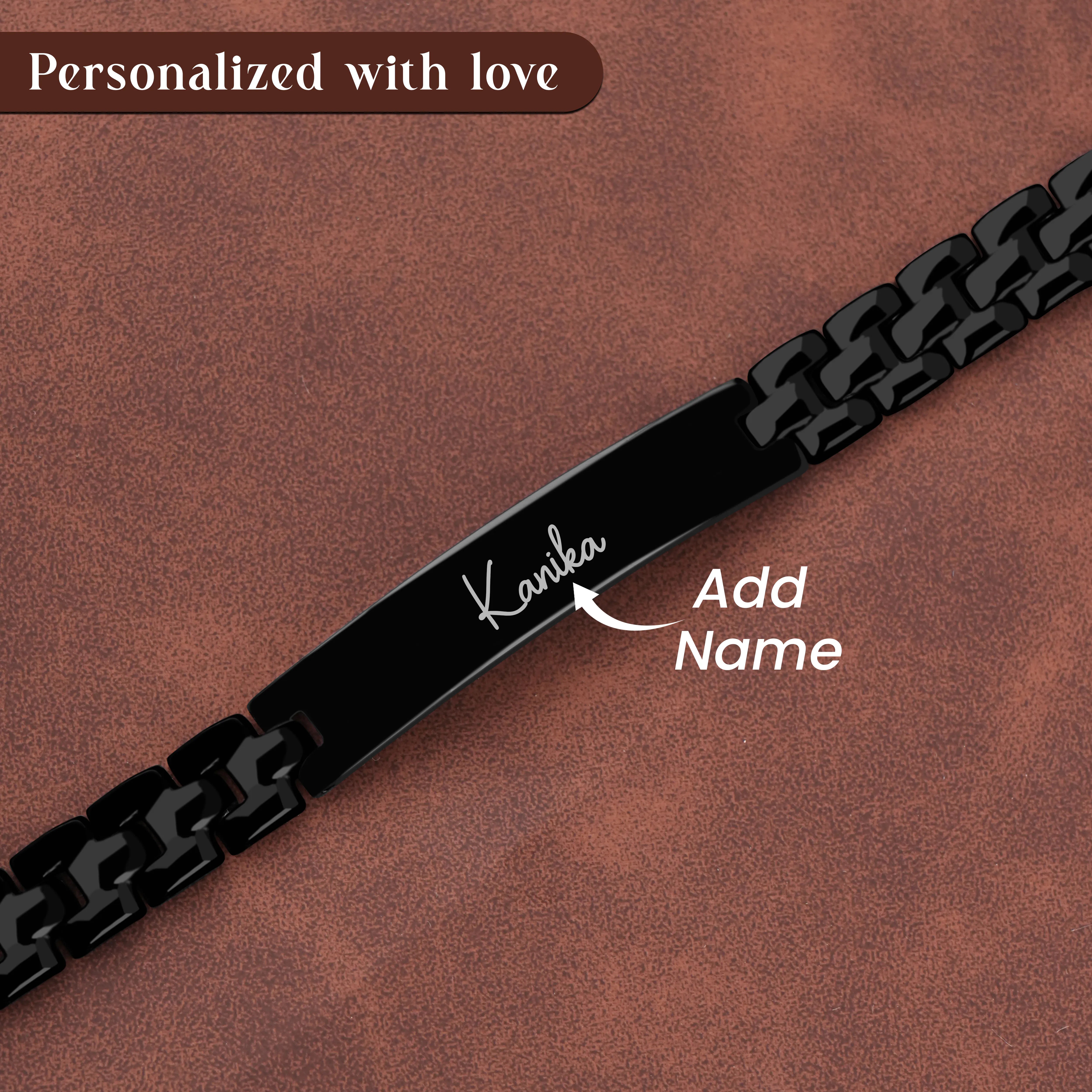 Personalized Wrist Mark Metal Bracelet For Women