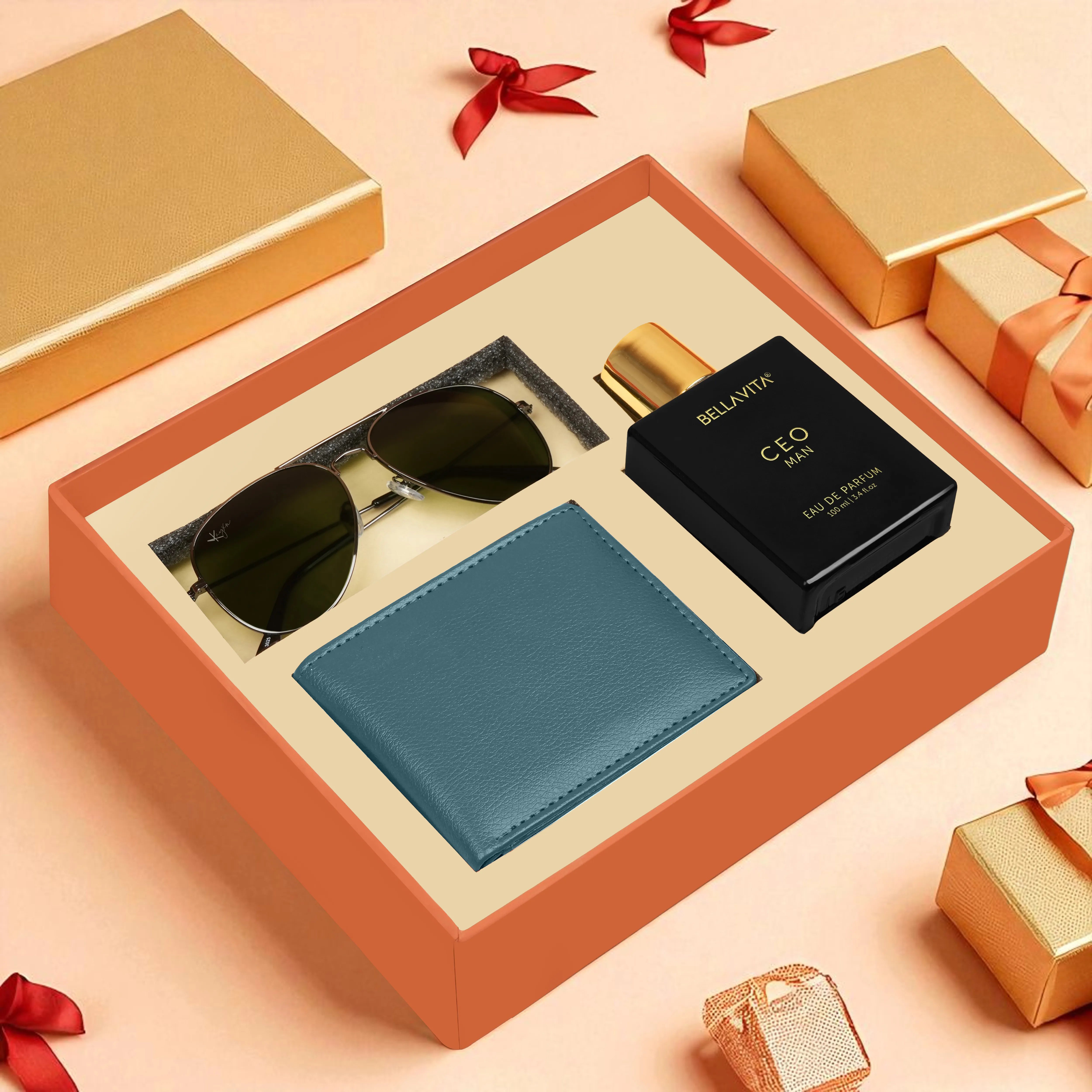 Wallet Sunglasses And Perfume Gift Hamper
