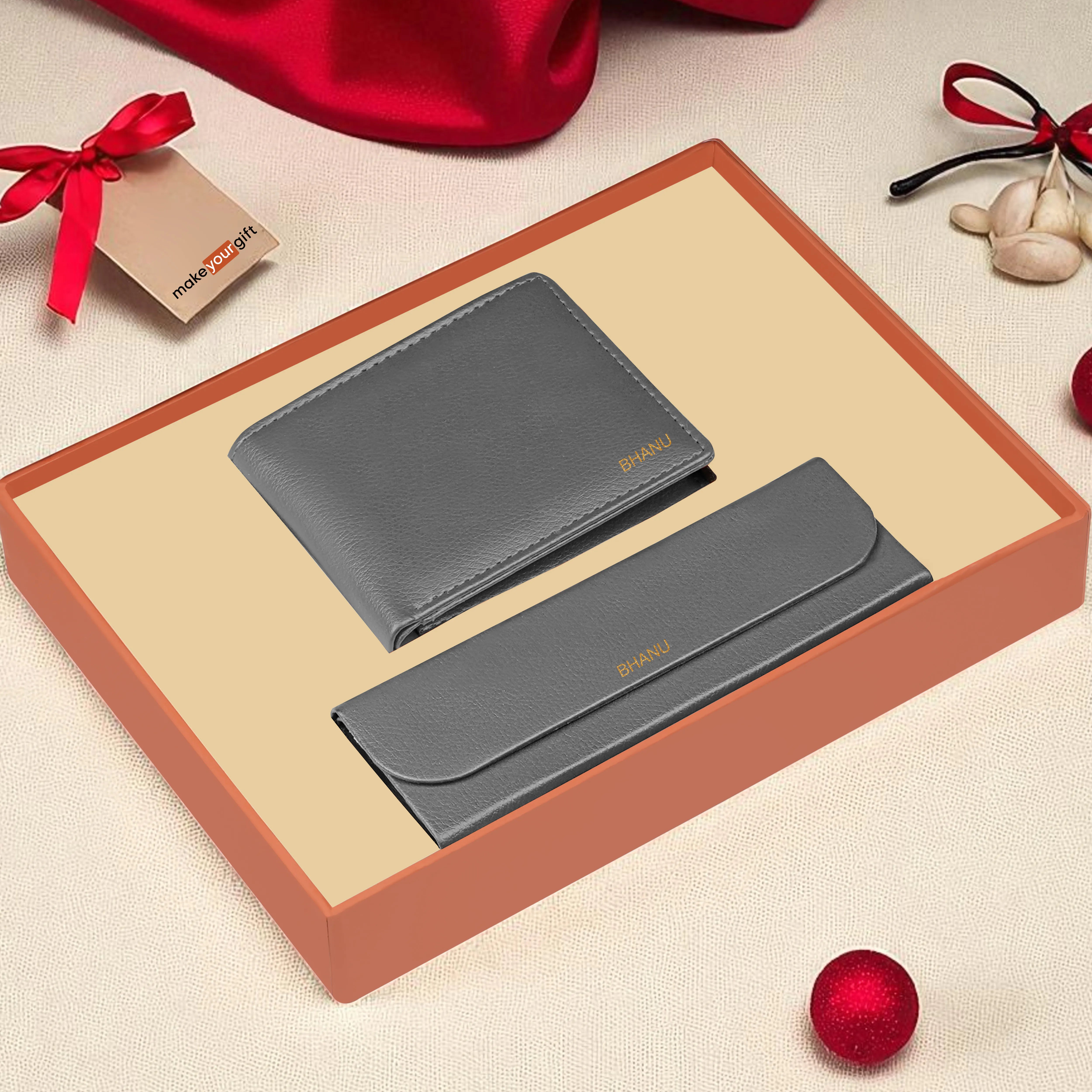 Wallet & Eyewear Case Combo