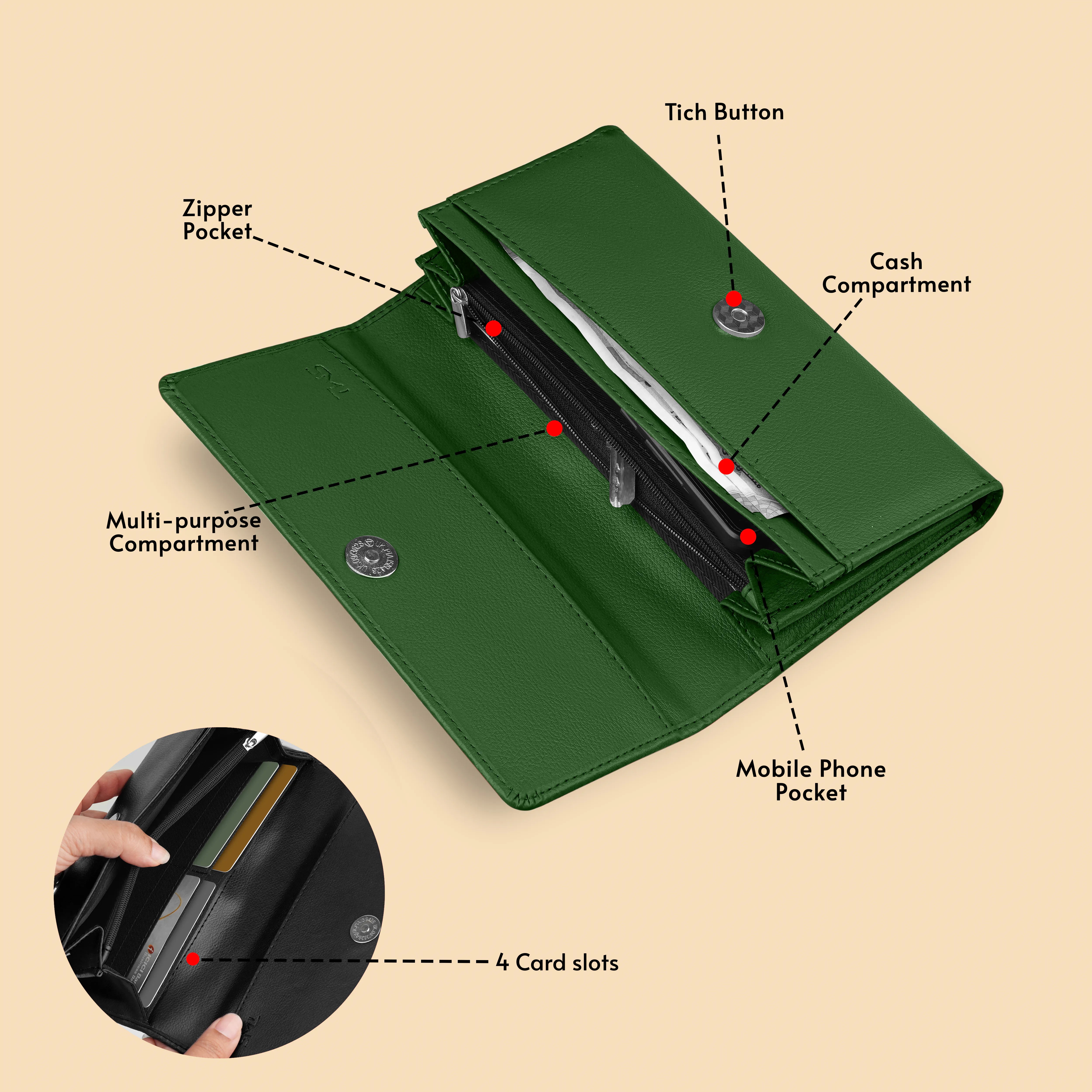 Zyra Clutch For Women