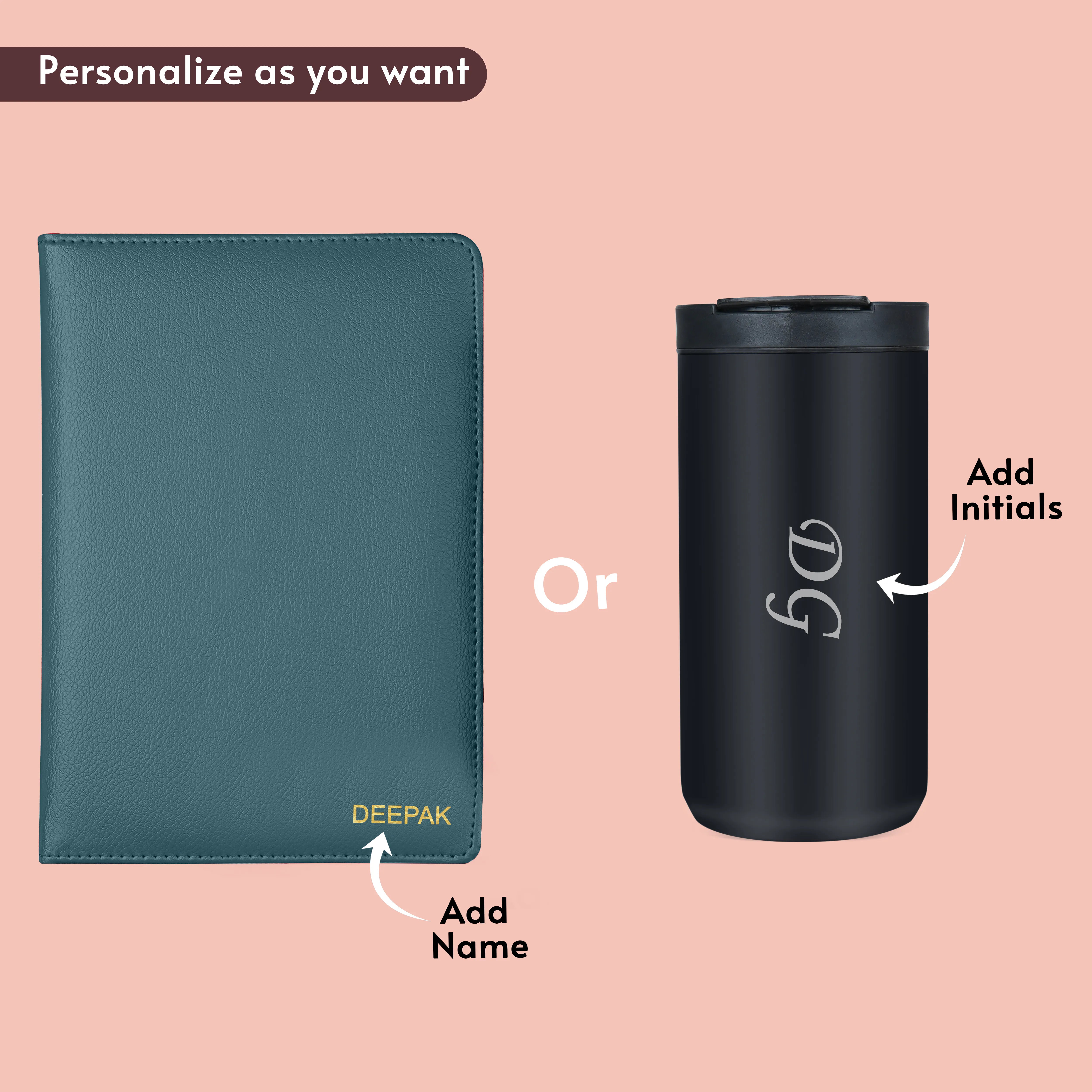 Diary & Tumbler Combo