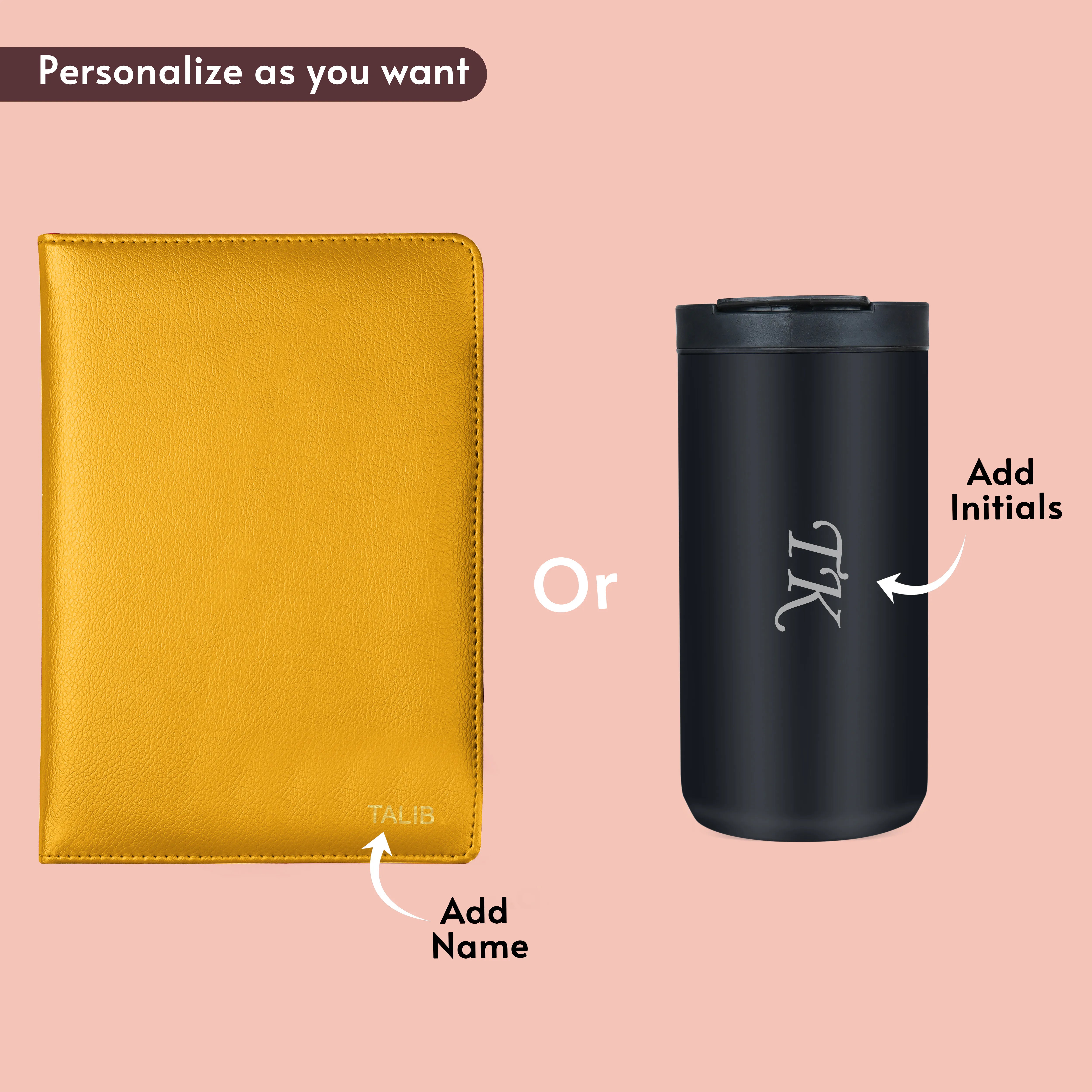Diary & Tumbler Combo
