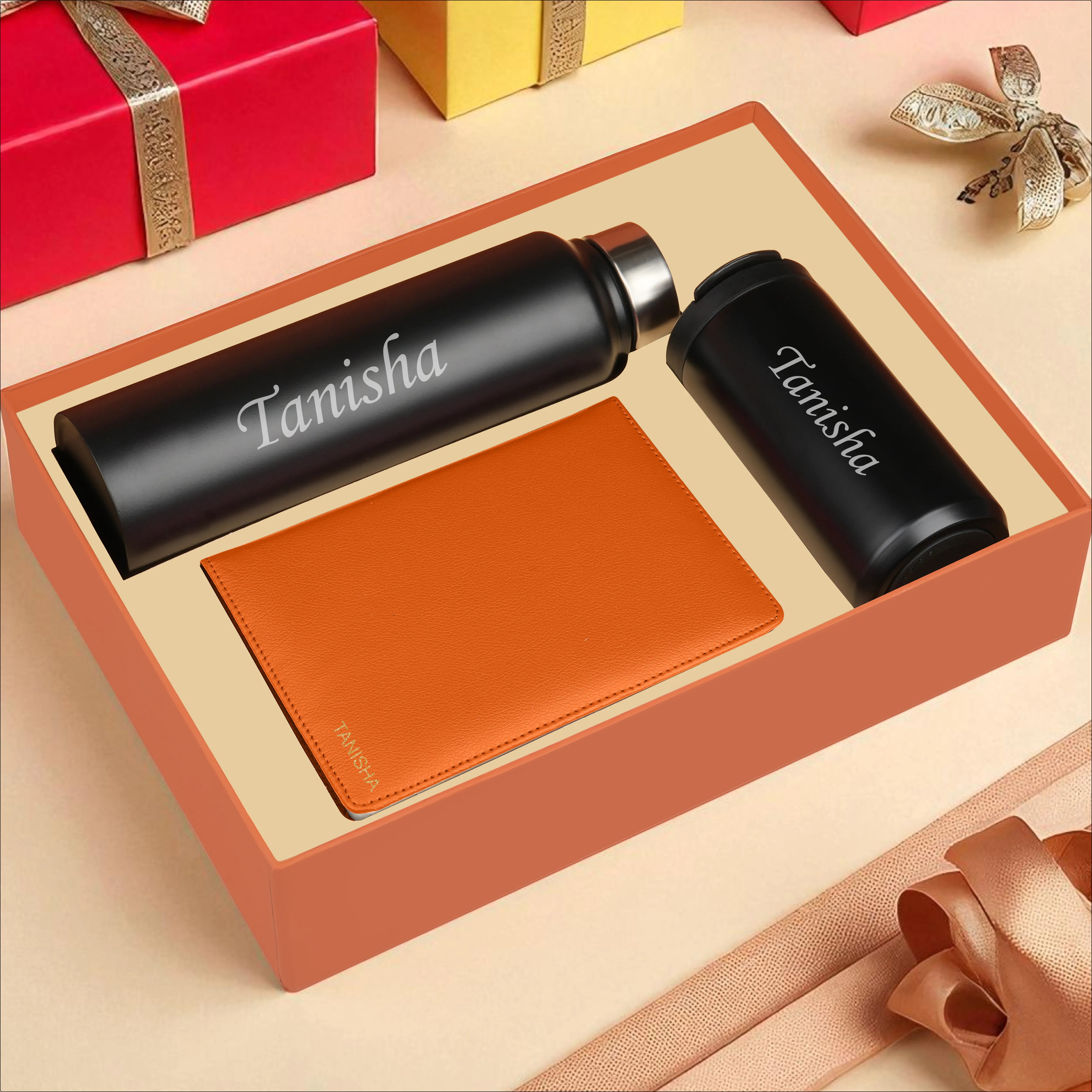 Diary Bottle & Tumbler Gift Hamper
