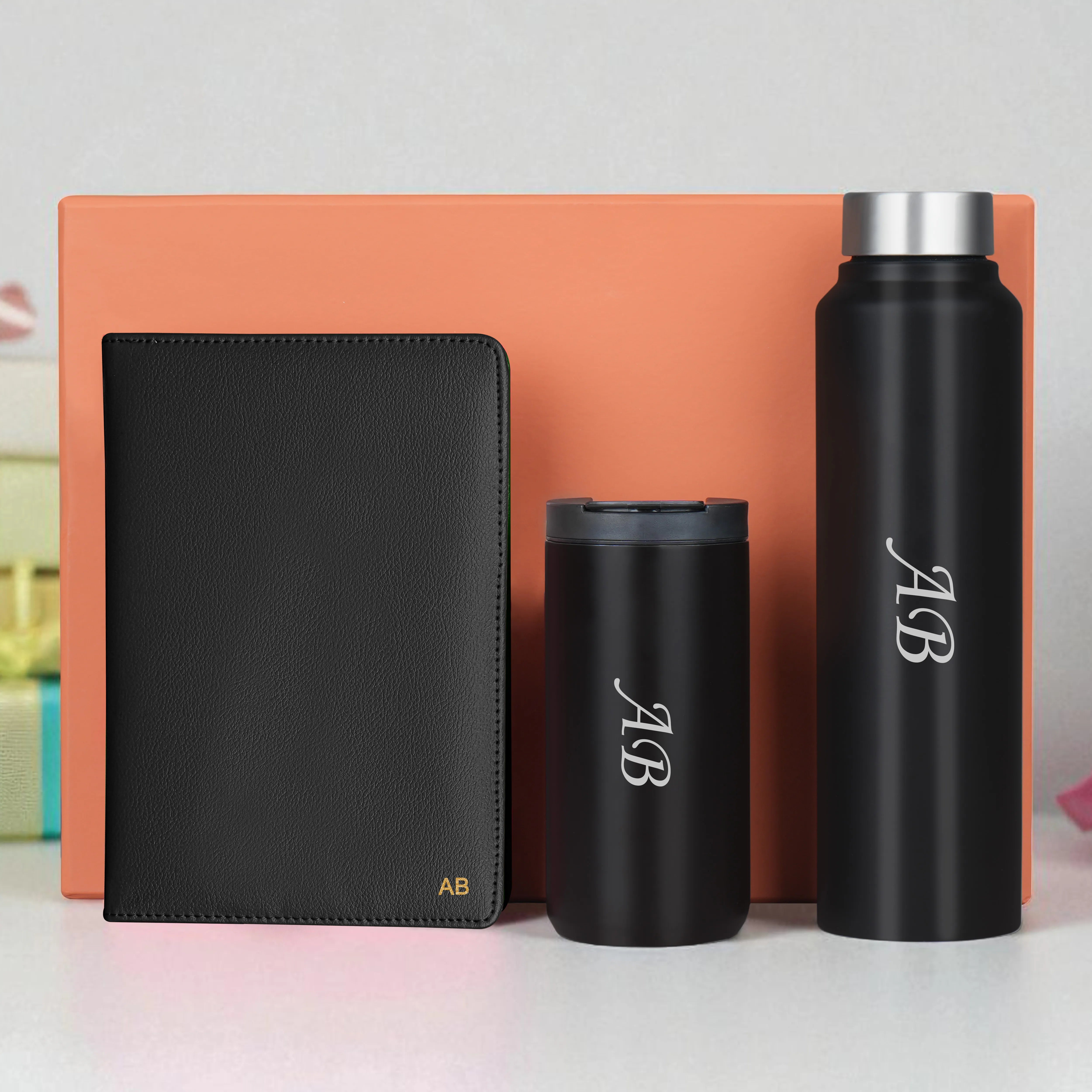 Diary Bottle & Tumbler Gift Hamper