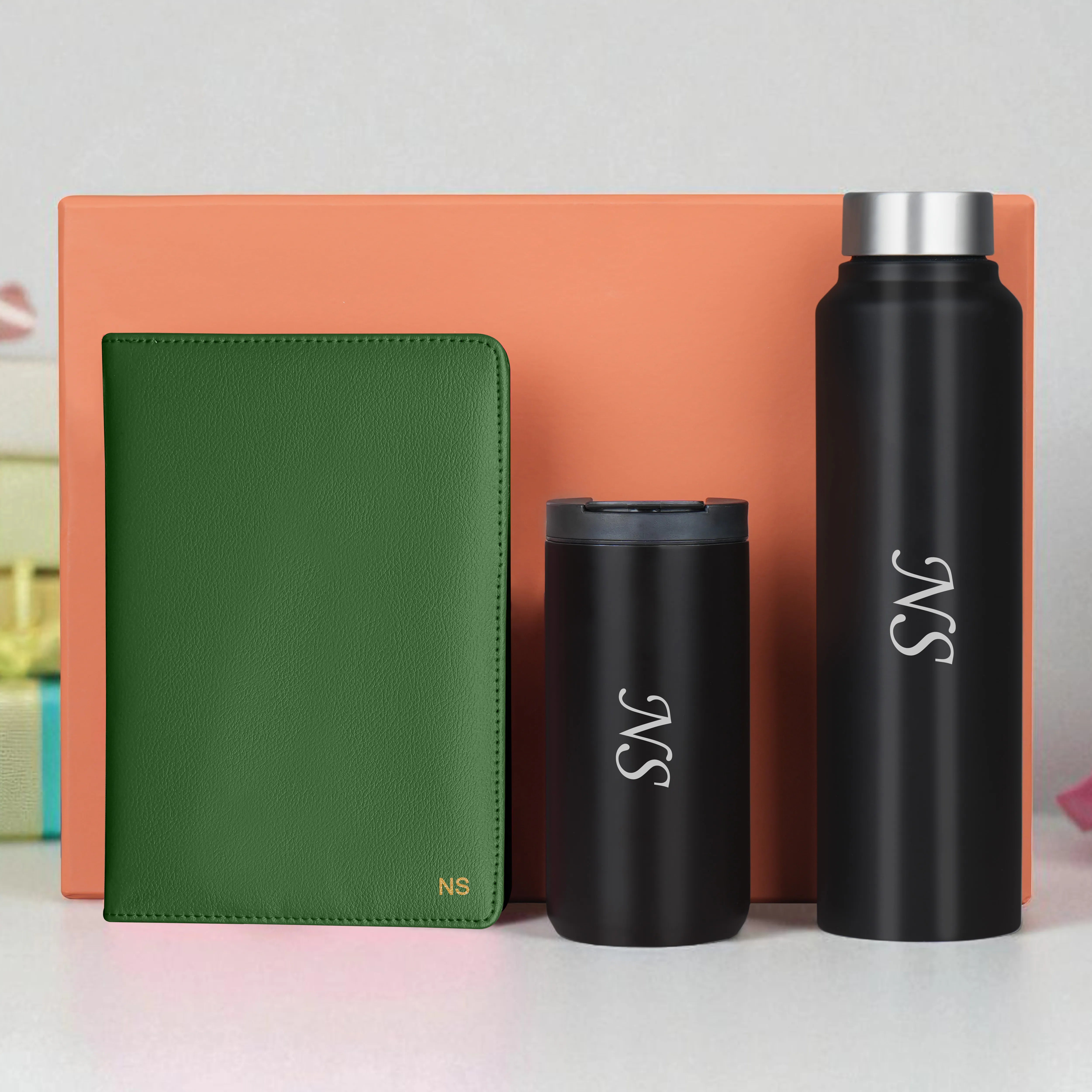 Diary Bottle & Tumbler Gift Hamper