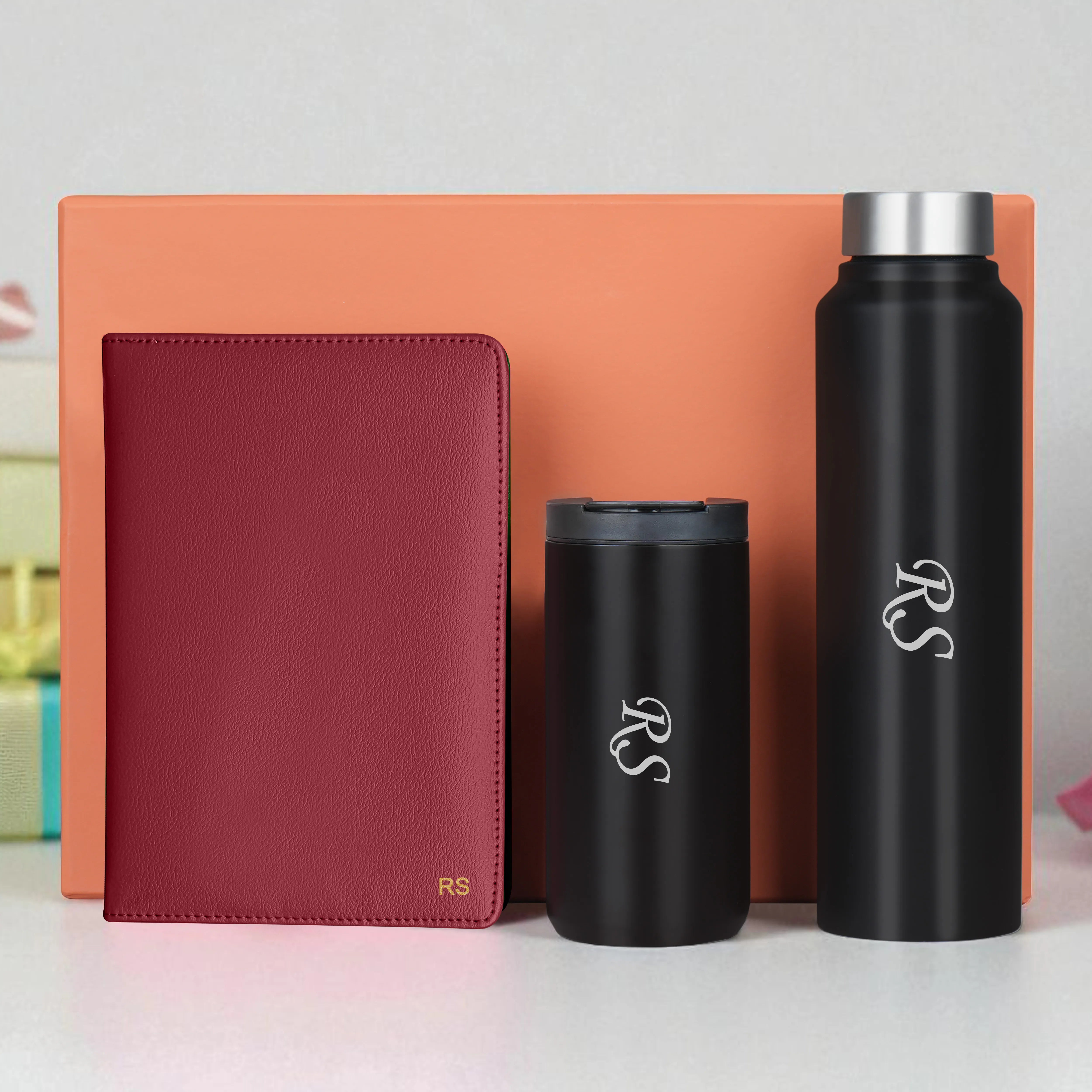 Diary Bottle & Tumbler Gift Hamper