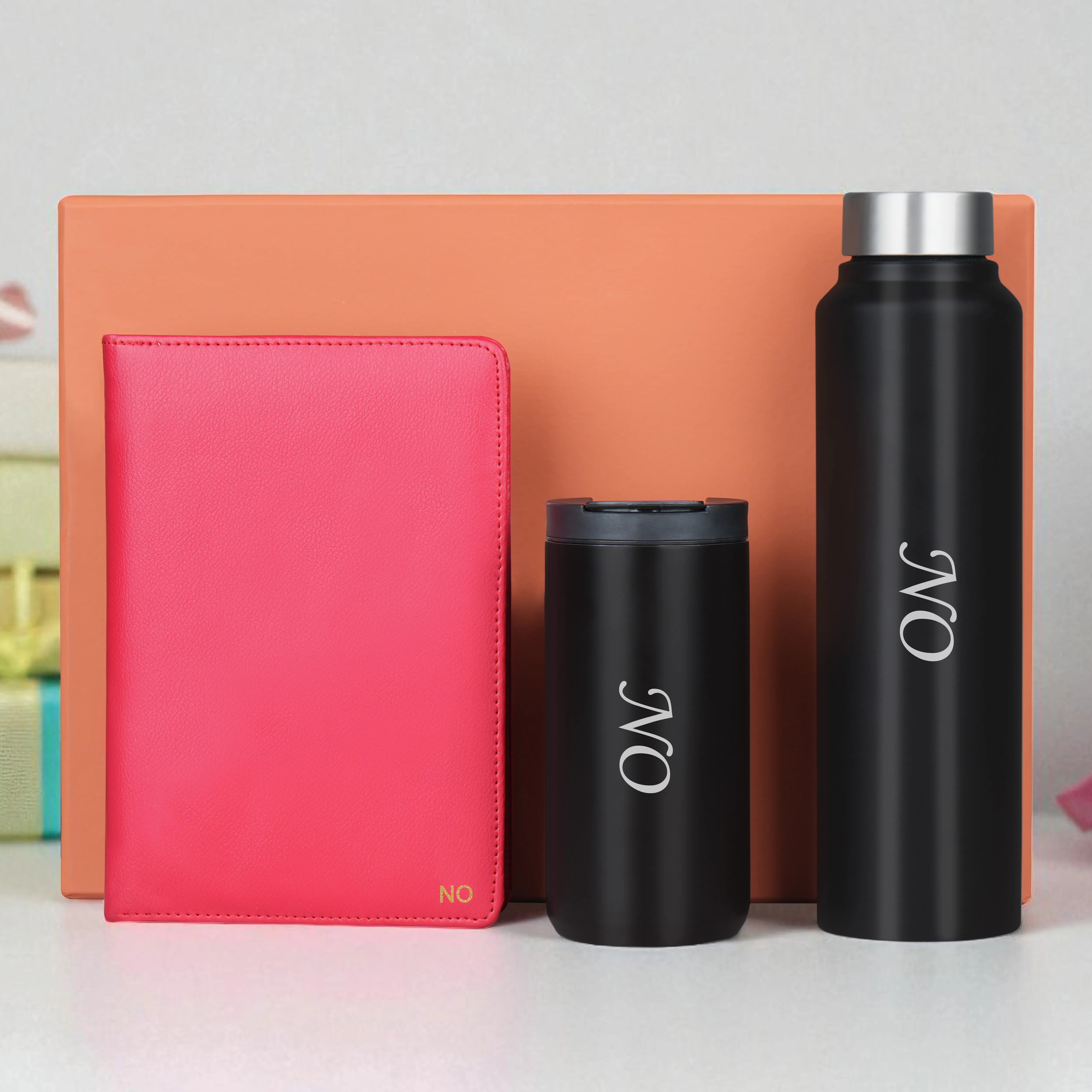 Diary Bottle & Tumbler Gift Hamper